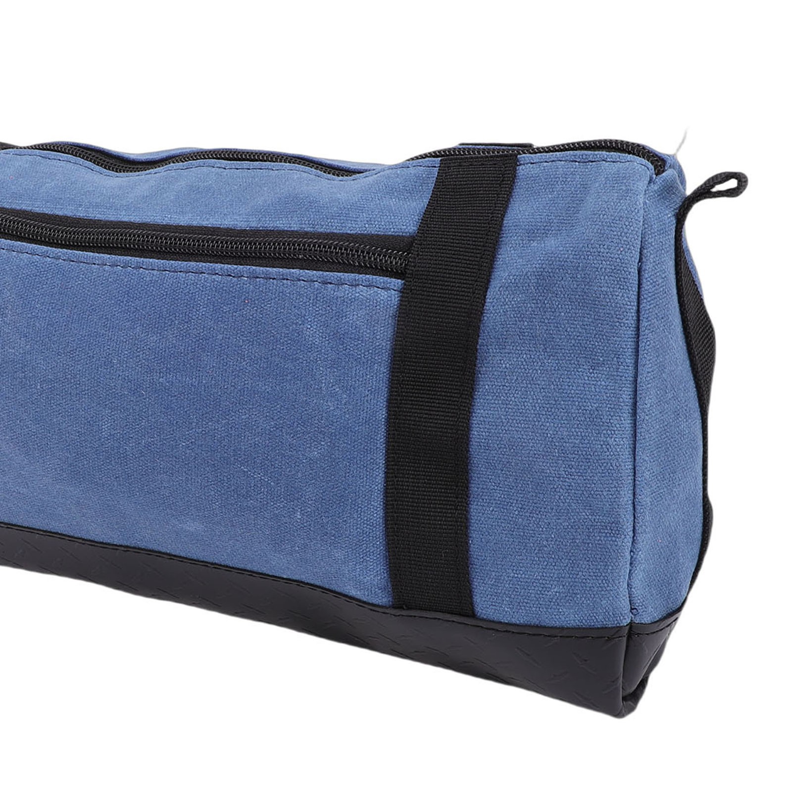 Canvas Wide Mouth Tool Bag Versatile For Gardeners Blue/Black Easy To Use