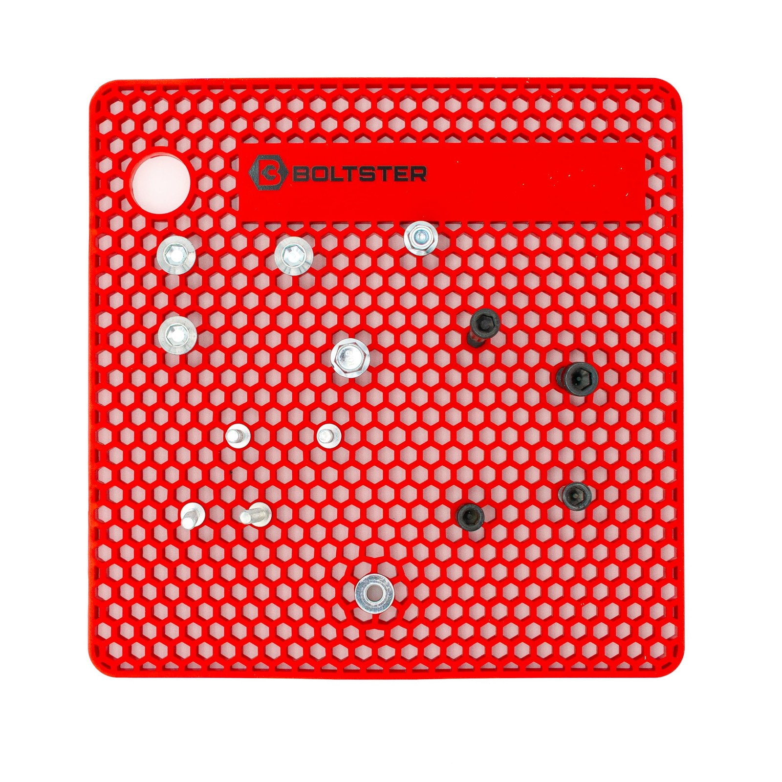 Original Fastener Organizer Tray (RED) – Professional Silicone Bolt & Screw O…