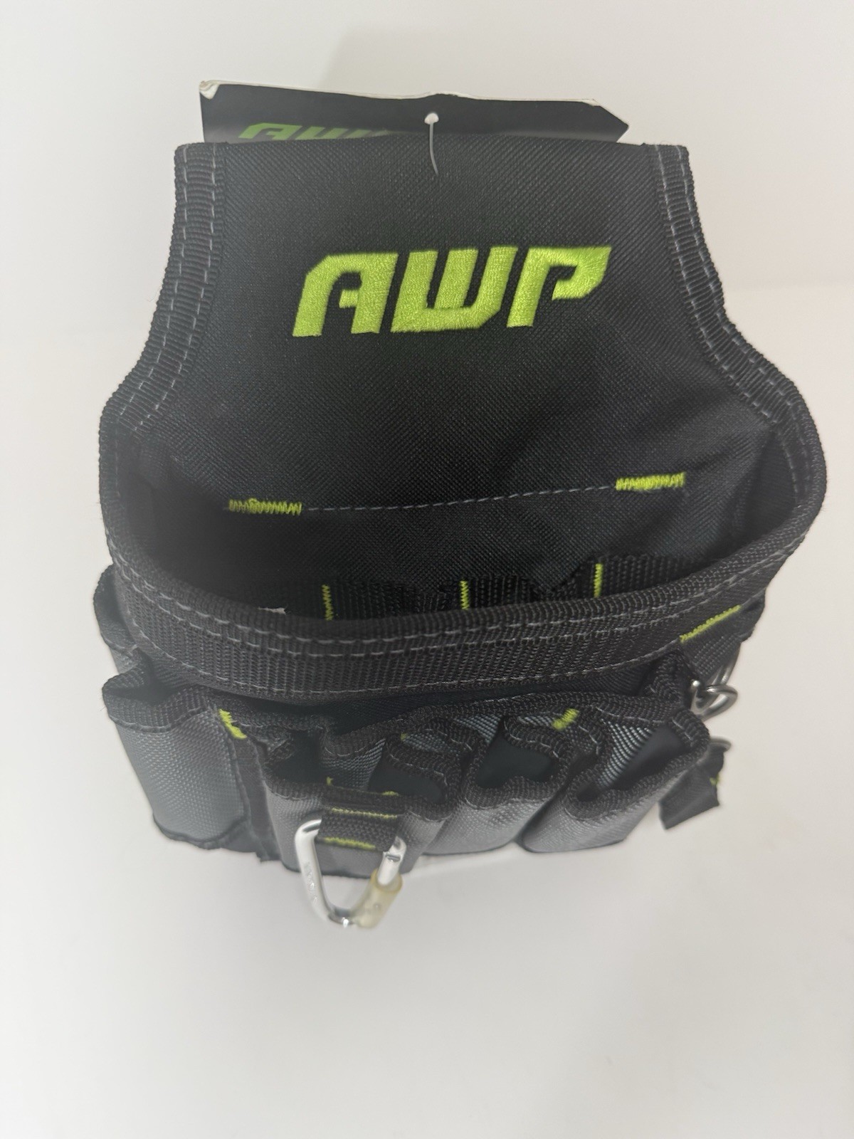 AWP Ballistic Nylon Mini Tool Pouch Multi-Pocket Organizer for Electricians, Pro