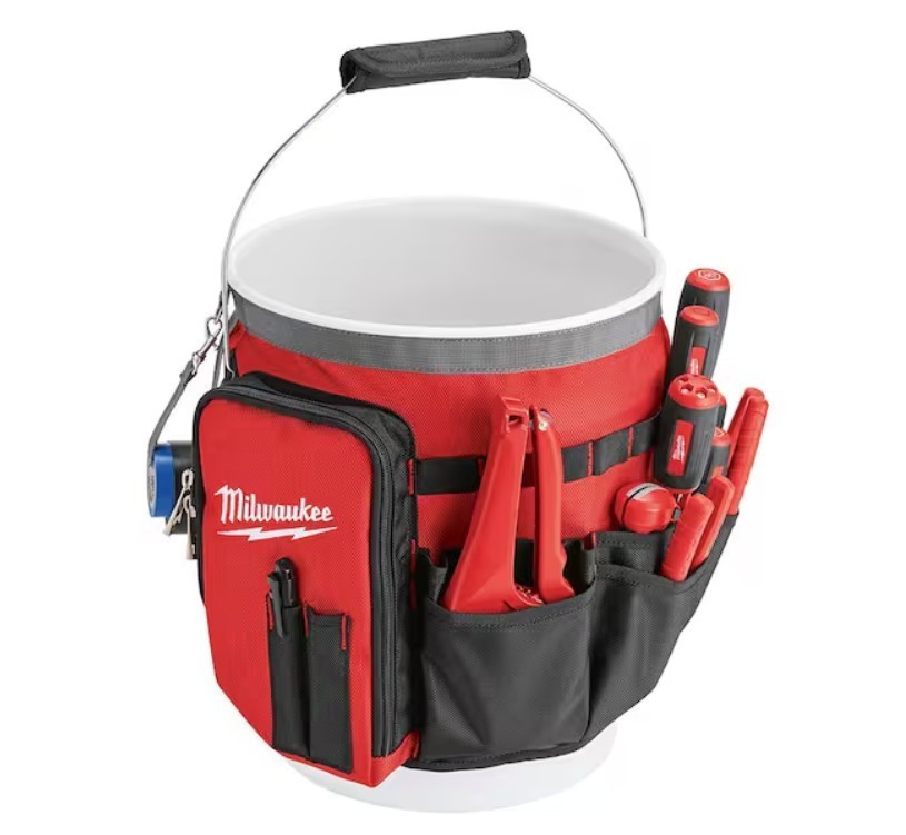 10 in. Bucket Organizer Tool Bag