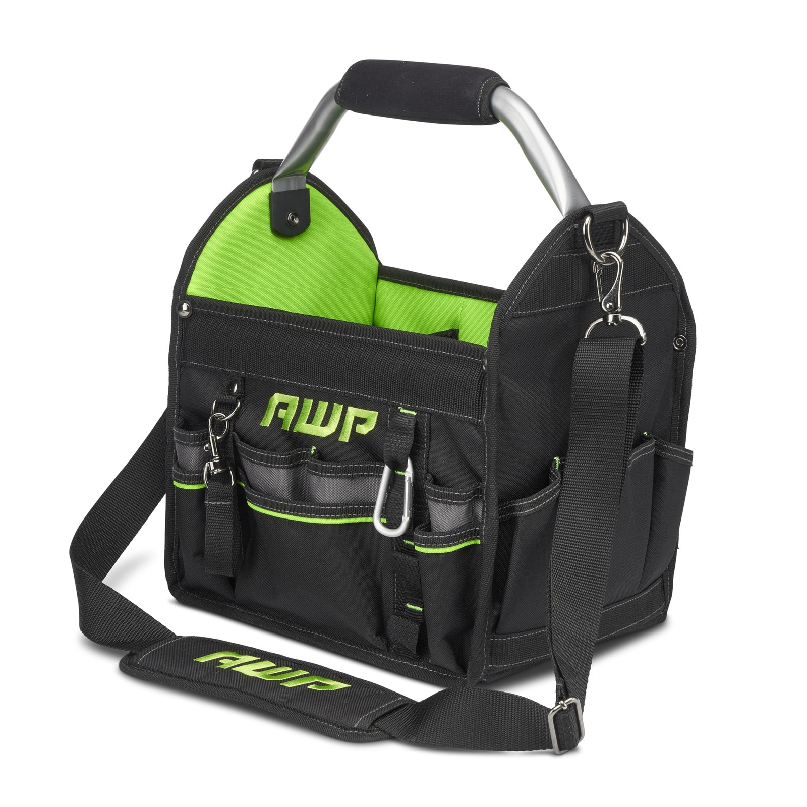 12Inch Tool Tote with Rotating Handle, WaterResistant for Easy Access