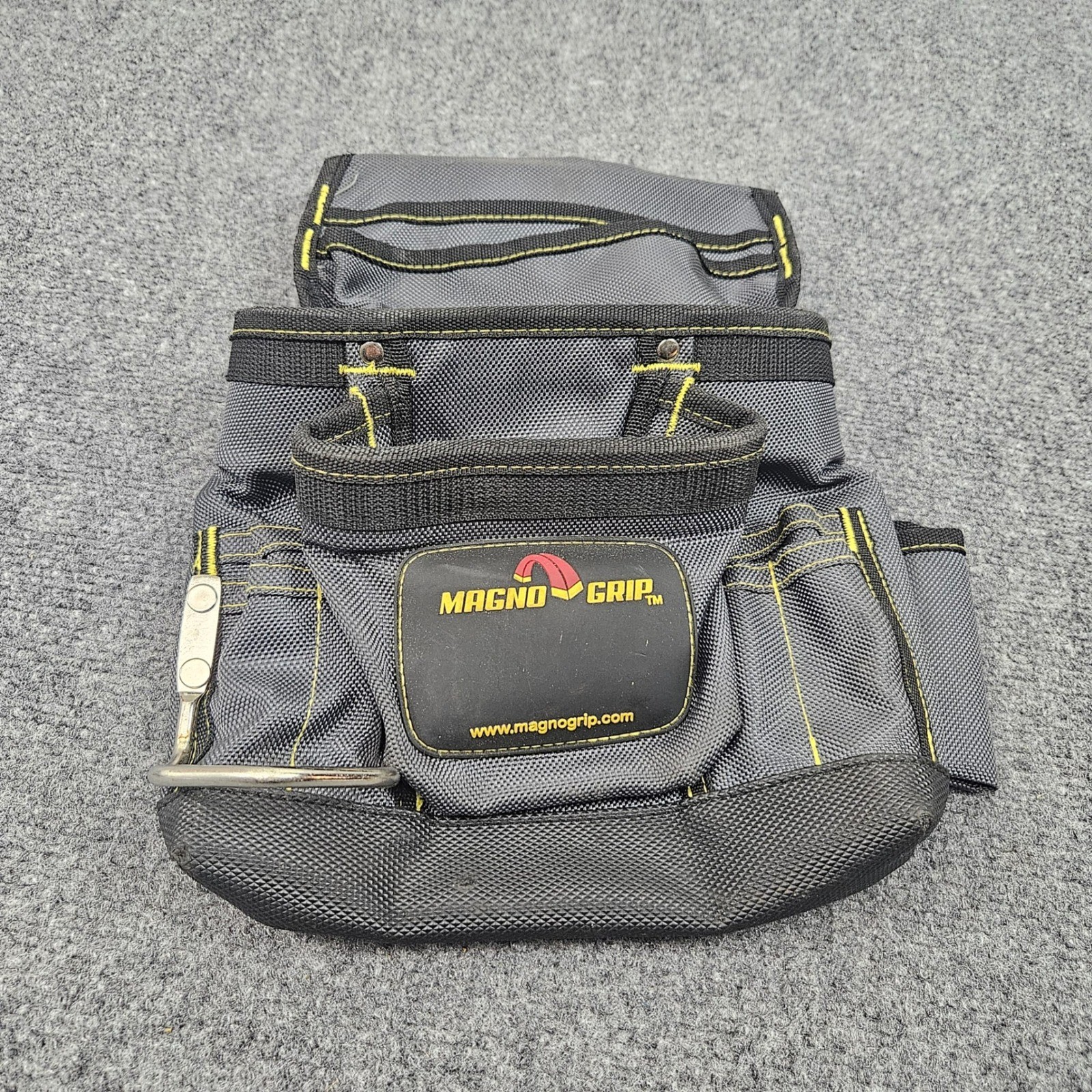 MagnoGrip Magnetic Tool Pouch Gray Black Utility Belt Workwear Bage Utilitarian
