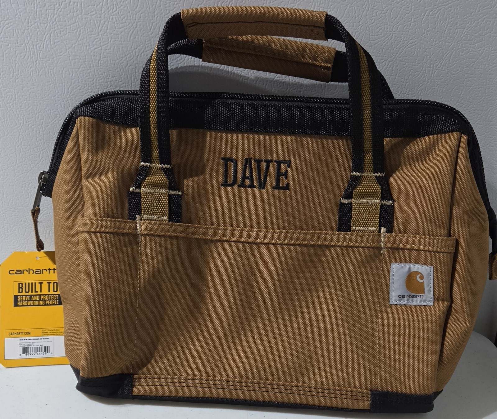 Carhartt 14 Inch Heavyweight Tool Bag with 6 Pockets, 6 Loops NWT