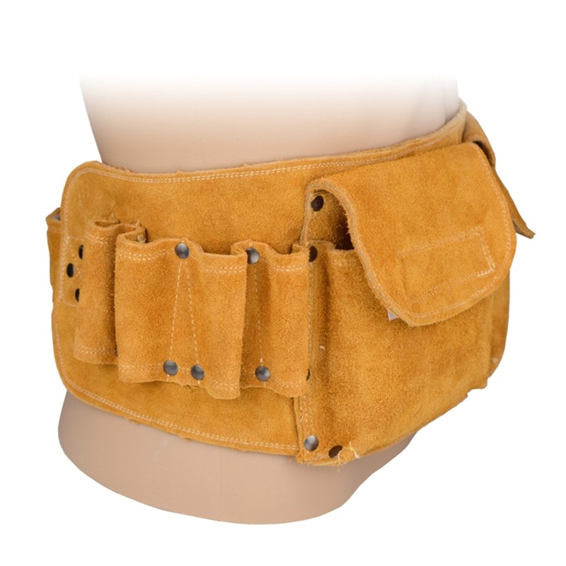 Multipurpose Tool Bag Natural Leather Bag Waist Bag Furniture Repair Pouch Bag