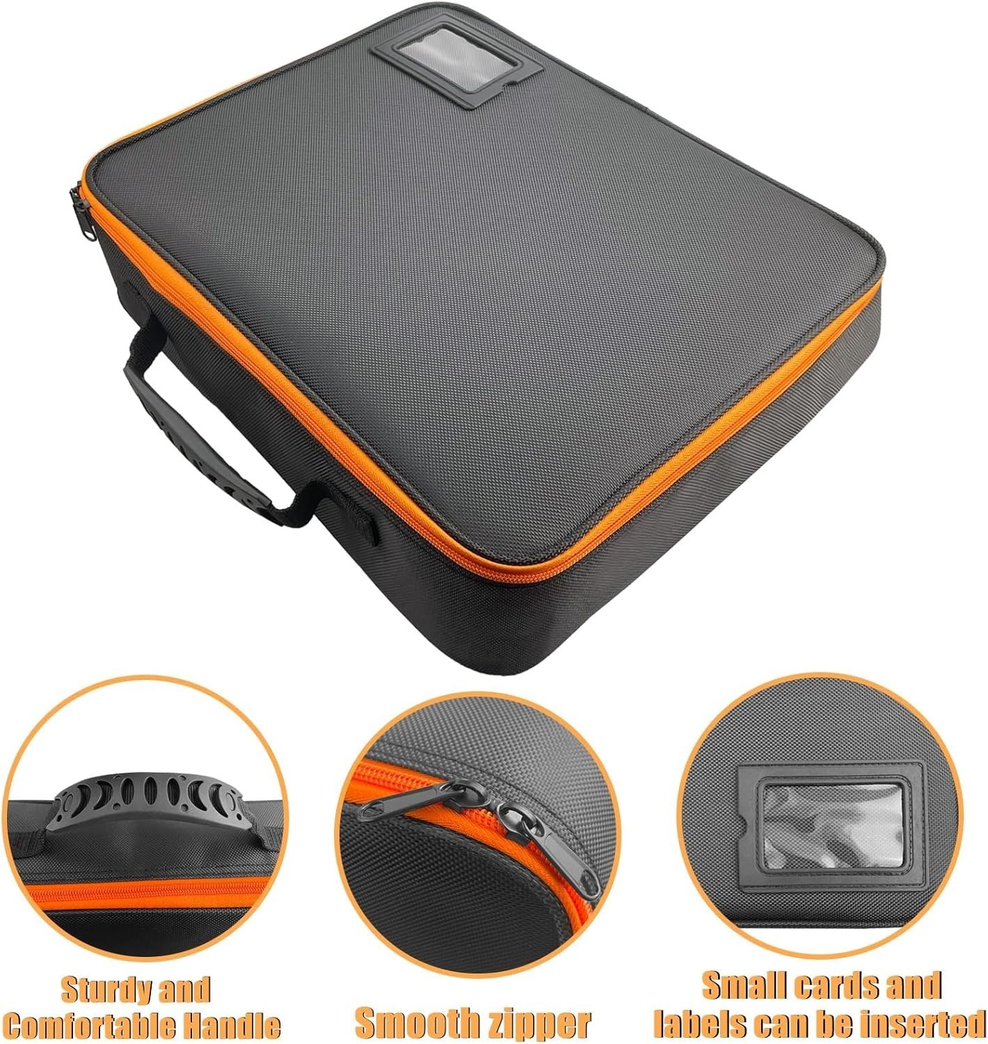 Versatile Storage Bag for Tool Batteries & Accessories