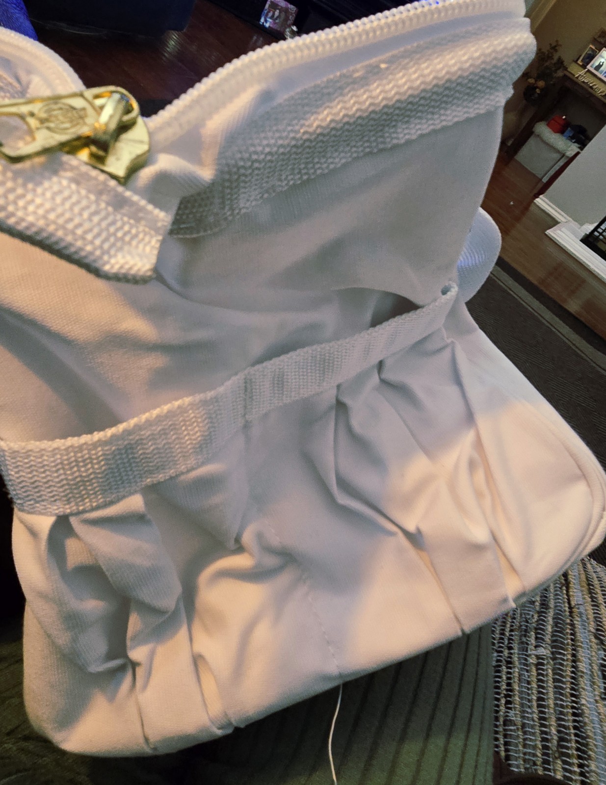 Dickies 16-Inch Durable Canvas Work Bag for Painters, Carpenters, and White