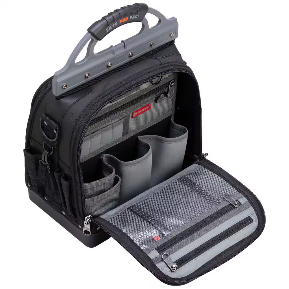 15 In. TECH-LCT Blackout Tall Tech Large Tool Bag