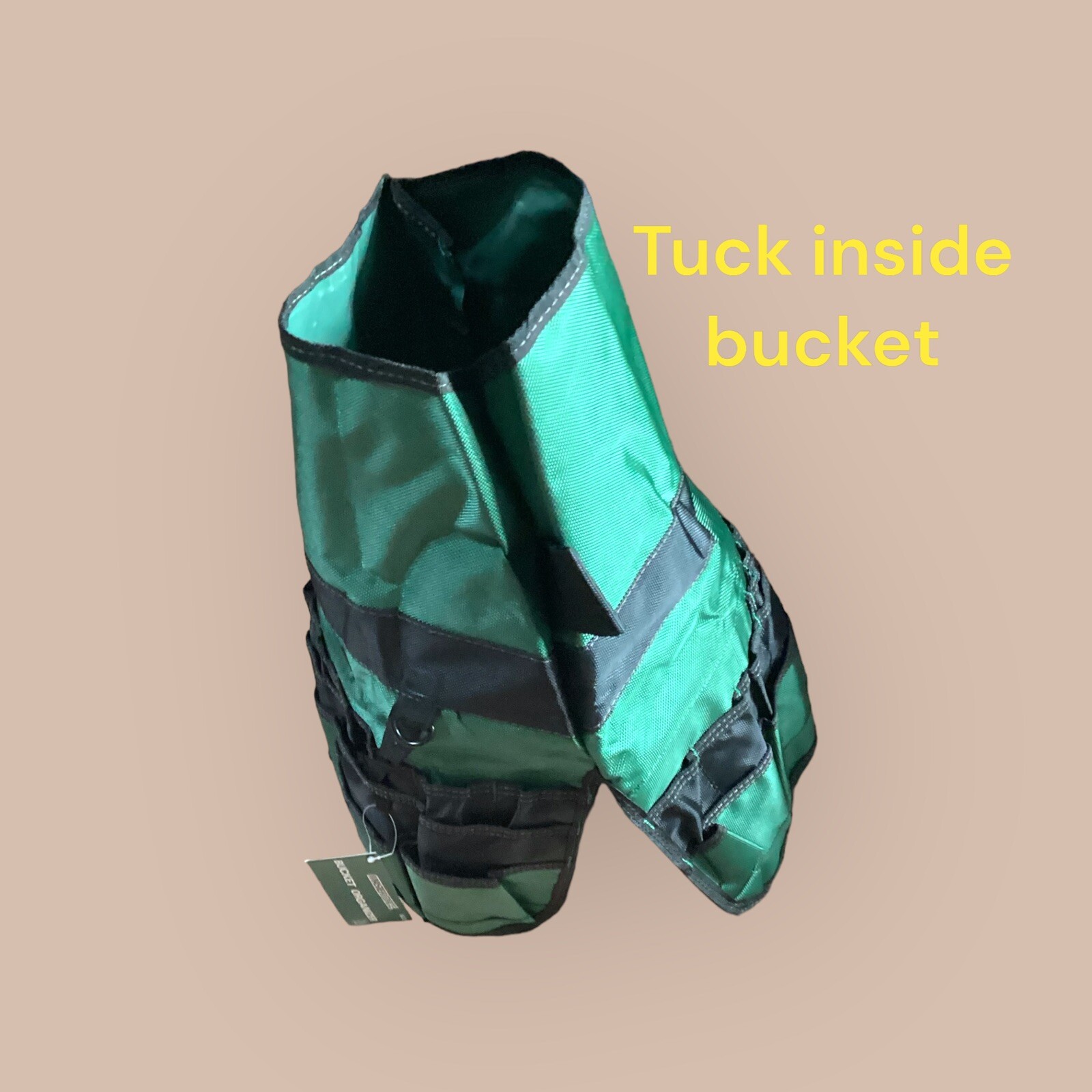 Master Force Bucket Organizer, Heavy Duty Fabric, Exterior Dividers For Organiza