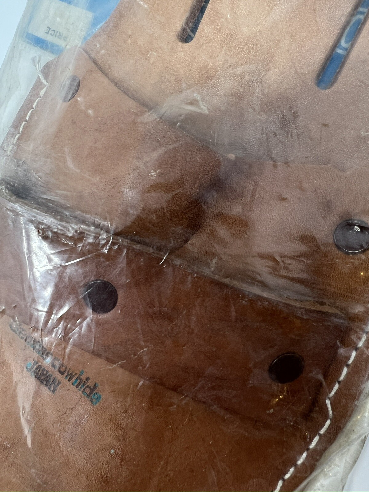 Vintage Oxwall Handy Tool Pouch Genuine Cowhide Leather Japan