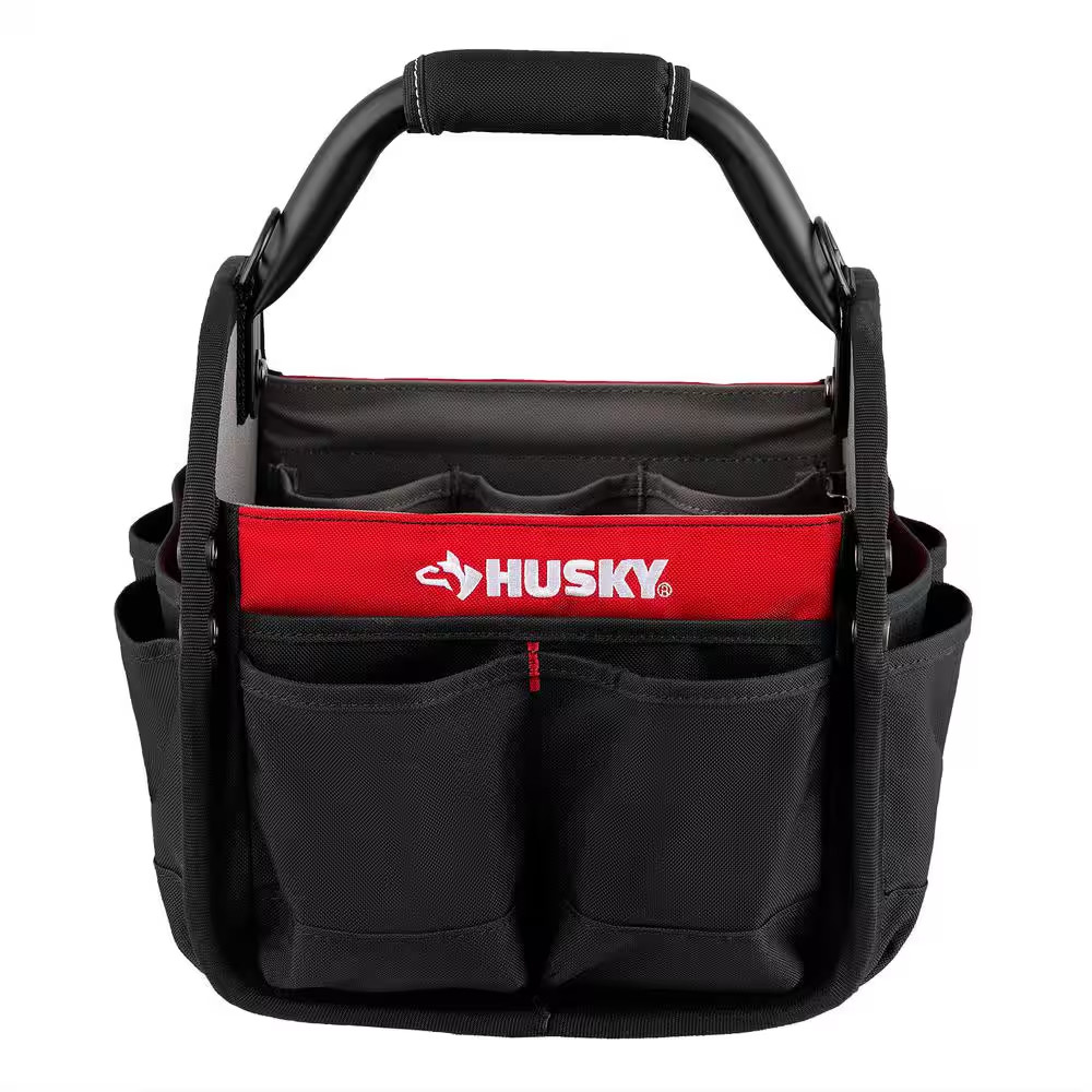 10 In. 15 Pocket Open Top Tool Bag