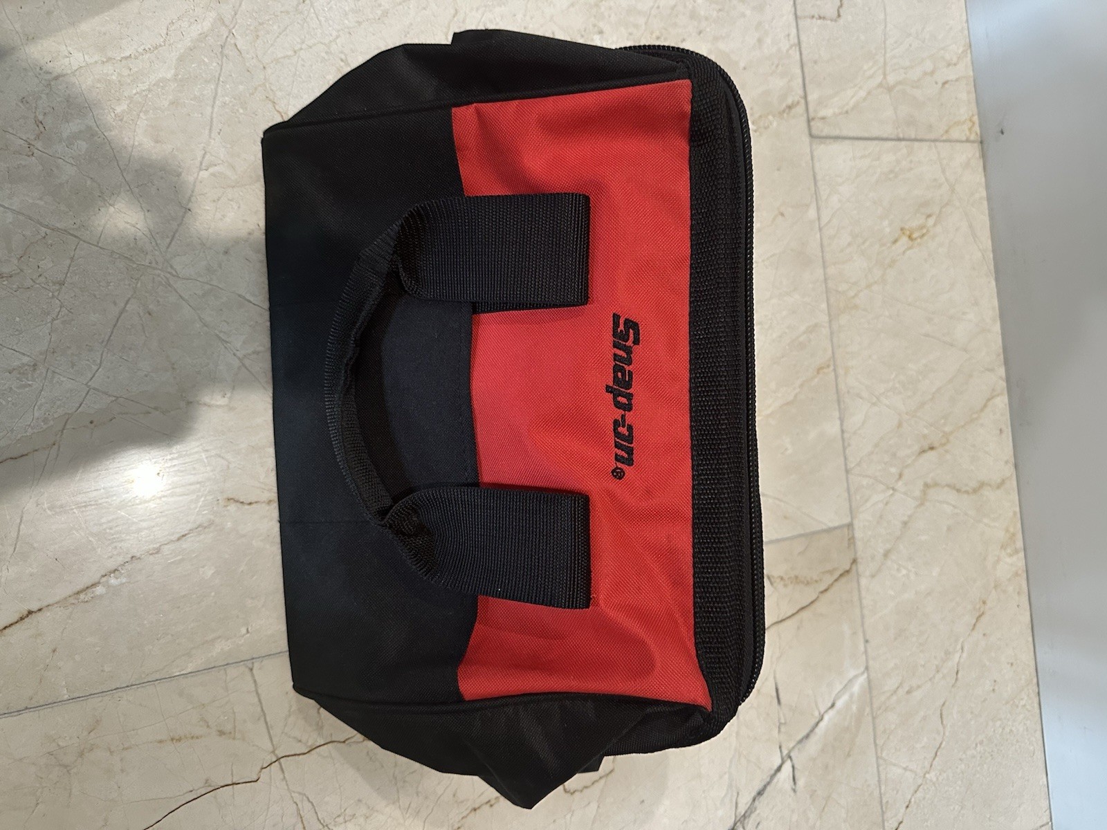 Snap On Tools Canvas Bag Drill Storage EUC