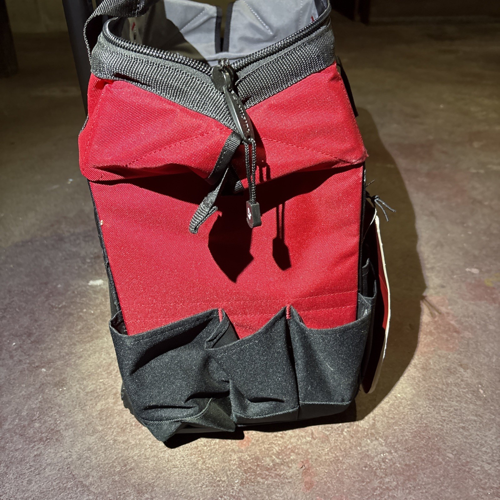 Husky HD65018-TH 18 Pockets Telescoping Handle Weather Resistant Tool Tote…