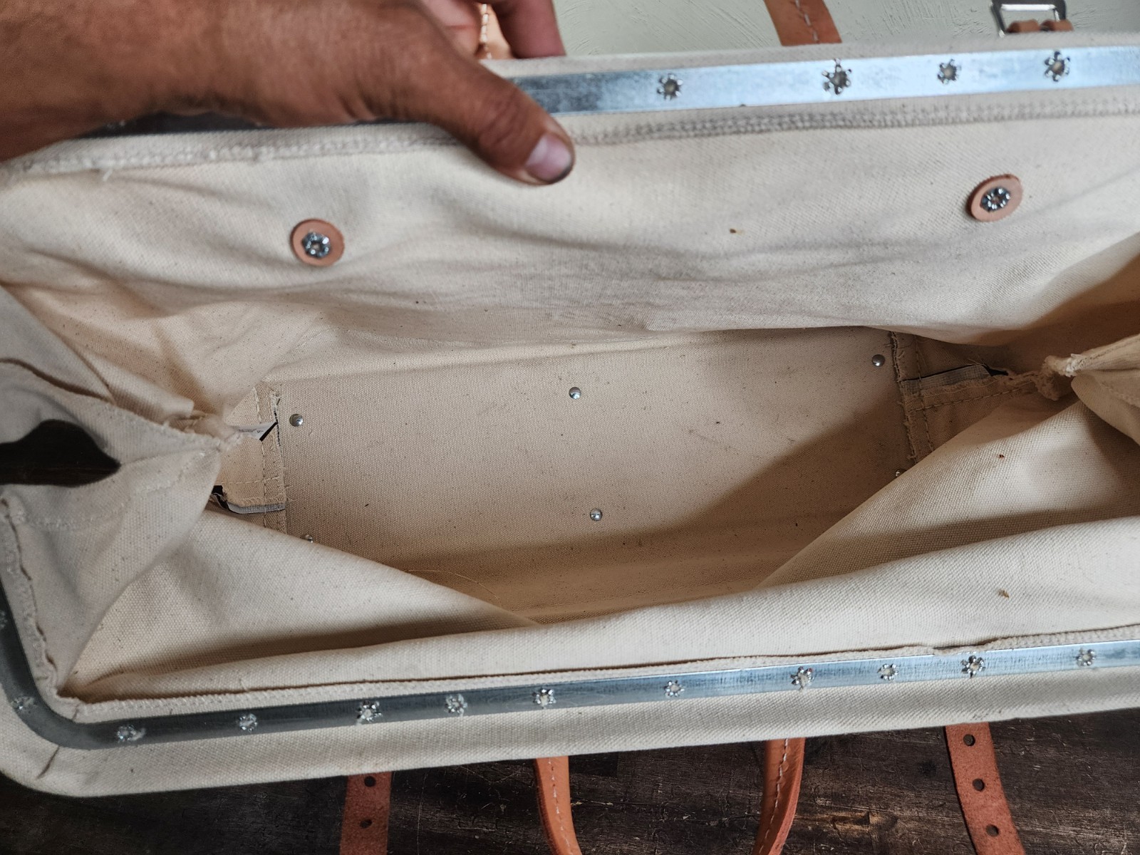 Vintage Klein Tools 5102-22 Canvas Tool Bag Made In USA