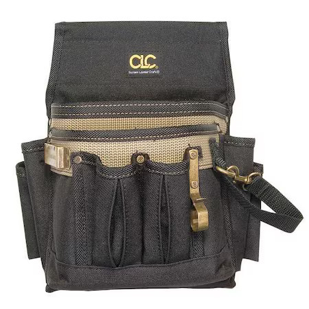 Clc Work Gear 1505 Bag/Tote, Black, Polyester, 10 Pockets