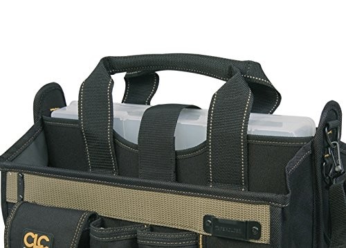 CLC 1529 16 In. Center Tray Tool Bag, 16 Pocket