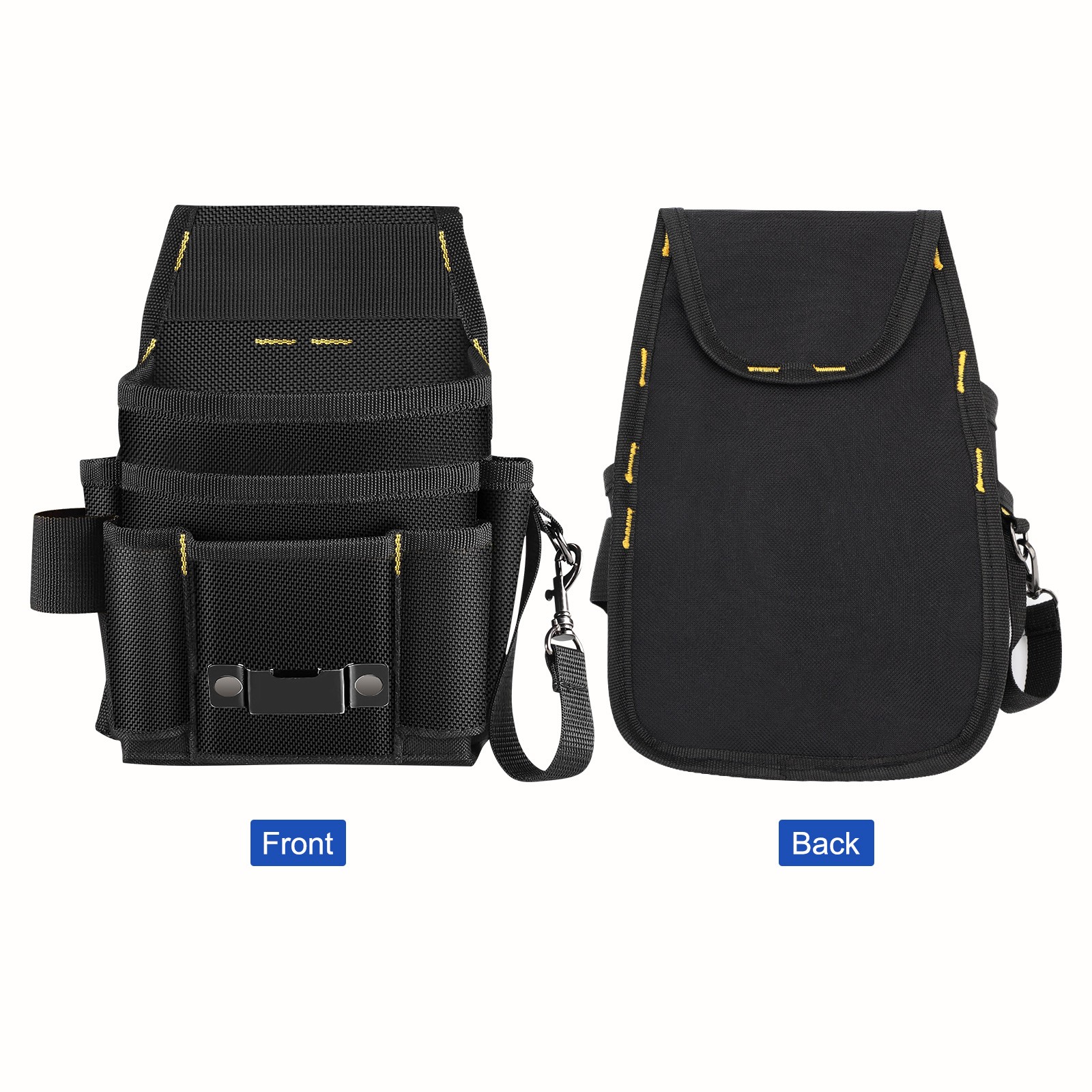 11 Pockets Waist Tool Organizer Durable Waterproof Oxford Pouch Adjustable Belt