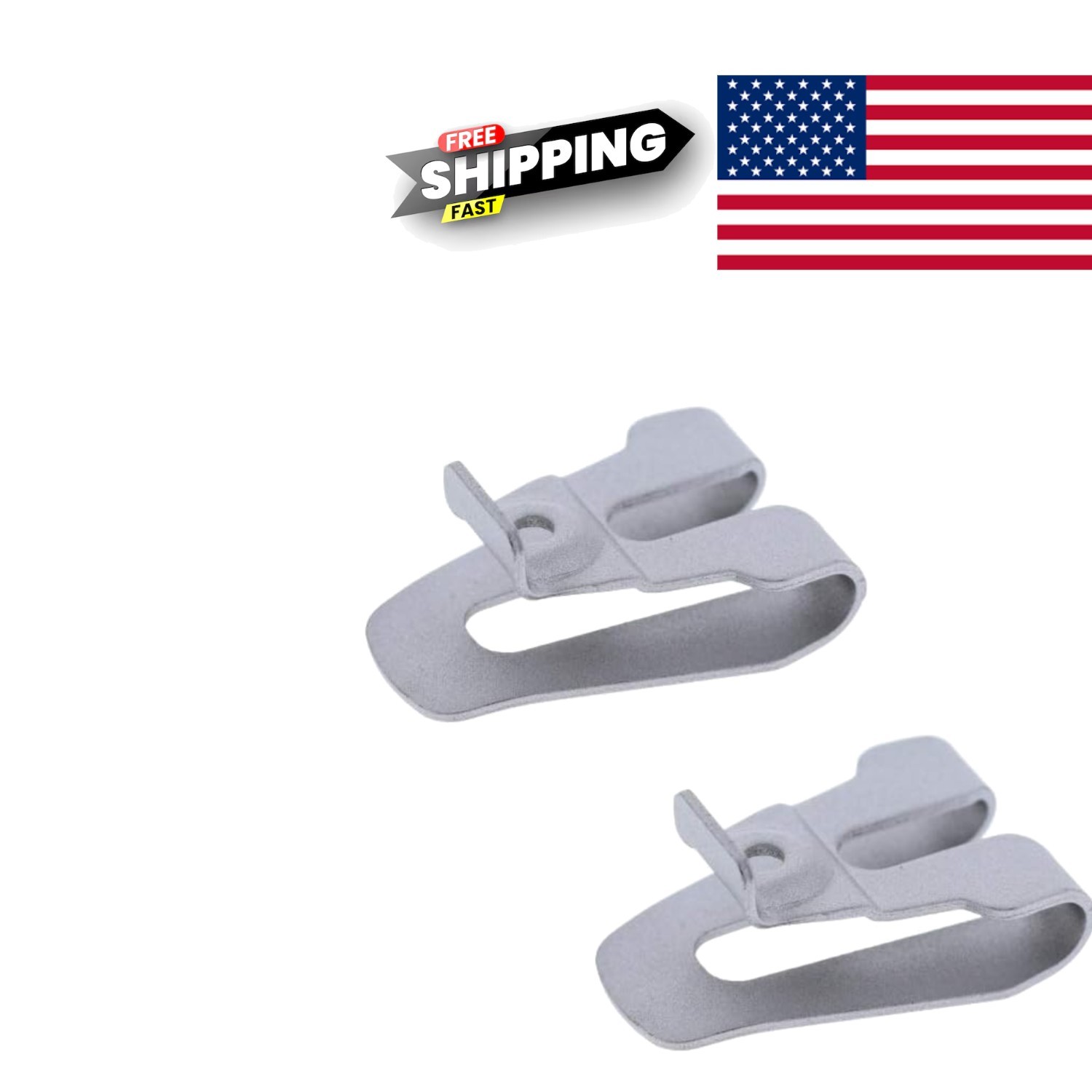 Belt Clip Hooks Pack of 2 Compatible with Ryobi and Ridgid Power Tools