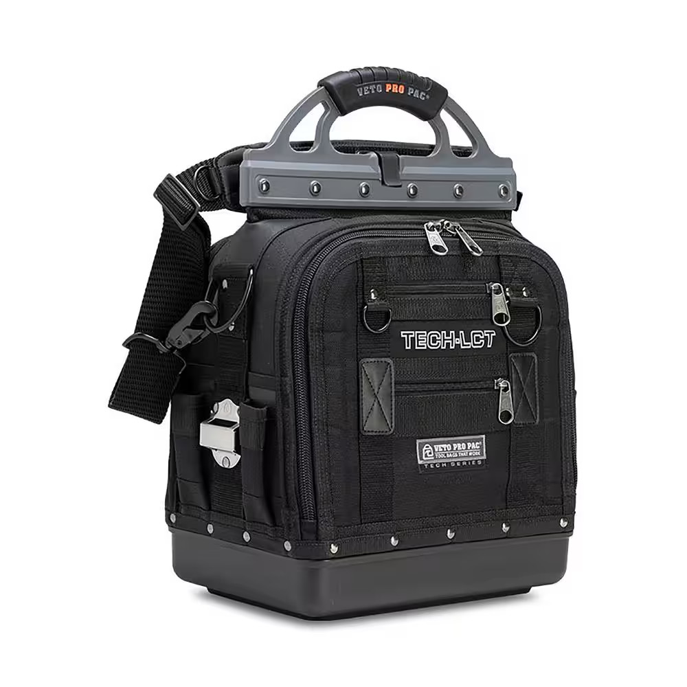 15 In. TECH-LCT Blackout Tall Tech Large Tool Bag