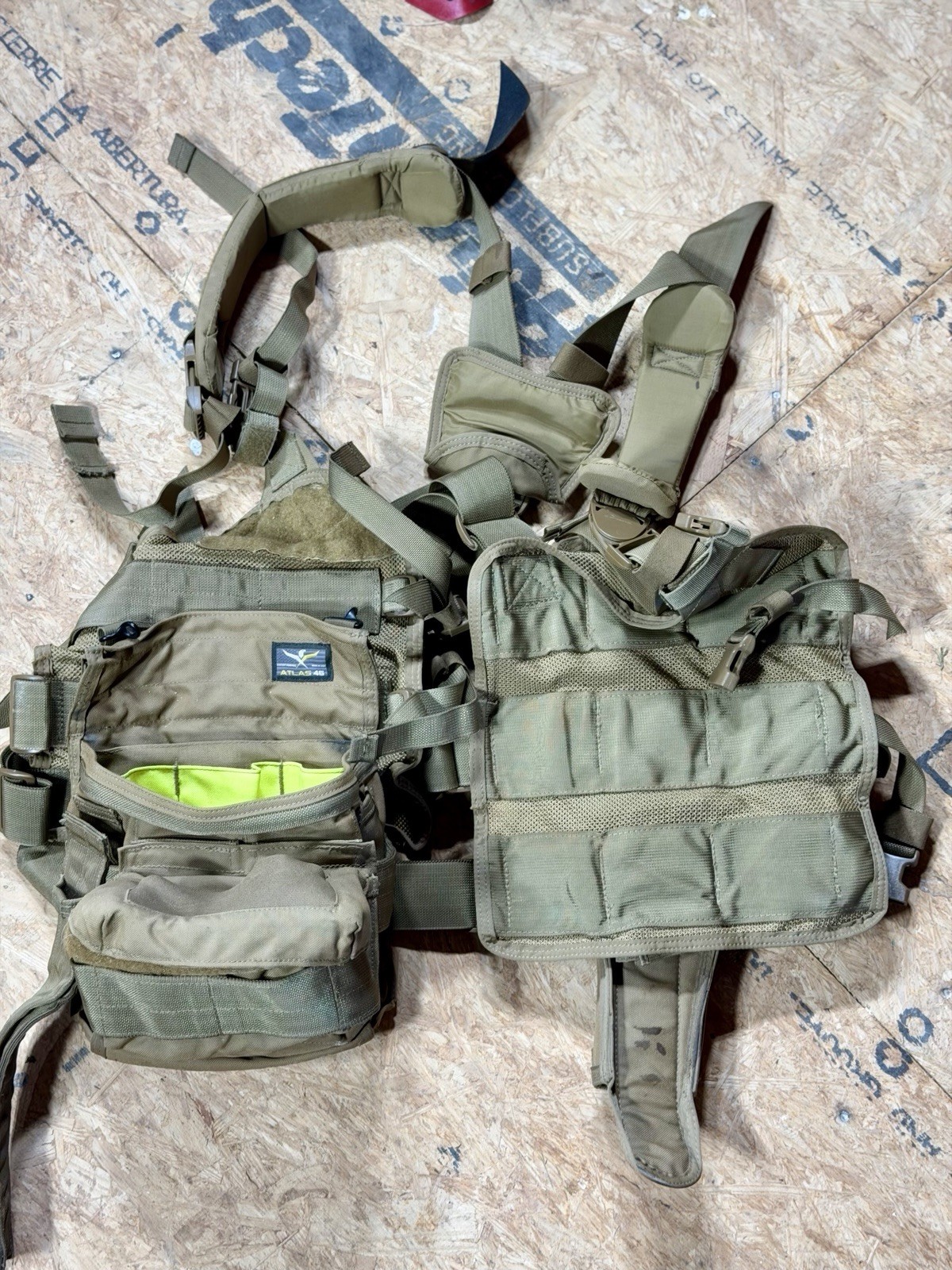 Atlas 46 Stratos Open Core Tool Vest With Tool Pouch Drill Save! Diamondback