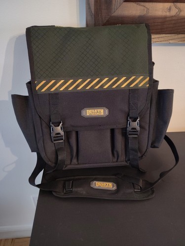 Duluth Trading Mechanic Electrician Green Black Bag Work, Laptop Bag, Travel