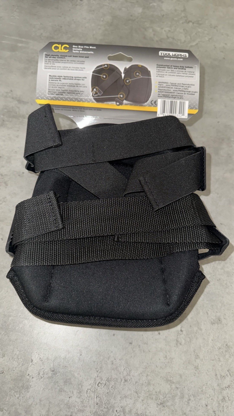 CLC Work Gear No. 342 Flooring Knee Pads – Buckle Style – One Size