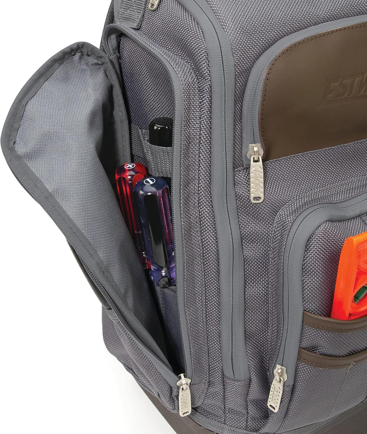 Durable 20-Inch Hard Bottom Tool Backpack for Ultimate Organization