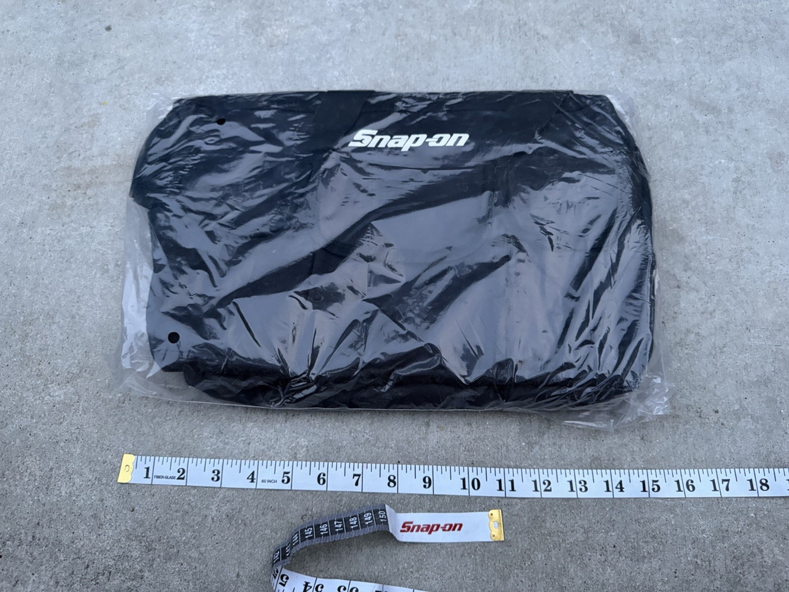 Snap On Tools Large Tool Bag Travel Carry Case Snap-On Racing Tool Black