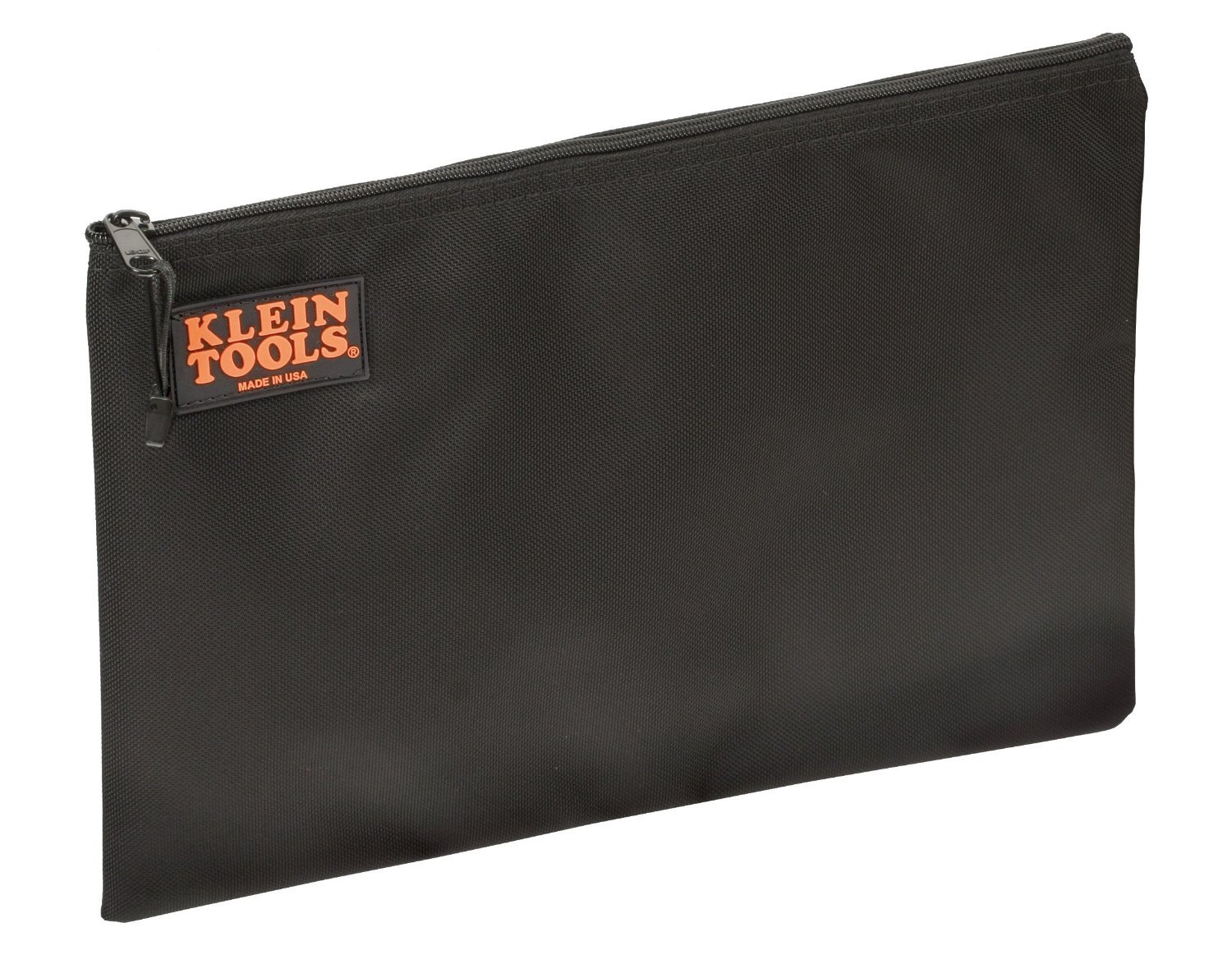 Klein Tools 5236 Cordura Ballistic Nylon Contractor’s Zipper Portfolio, Black