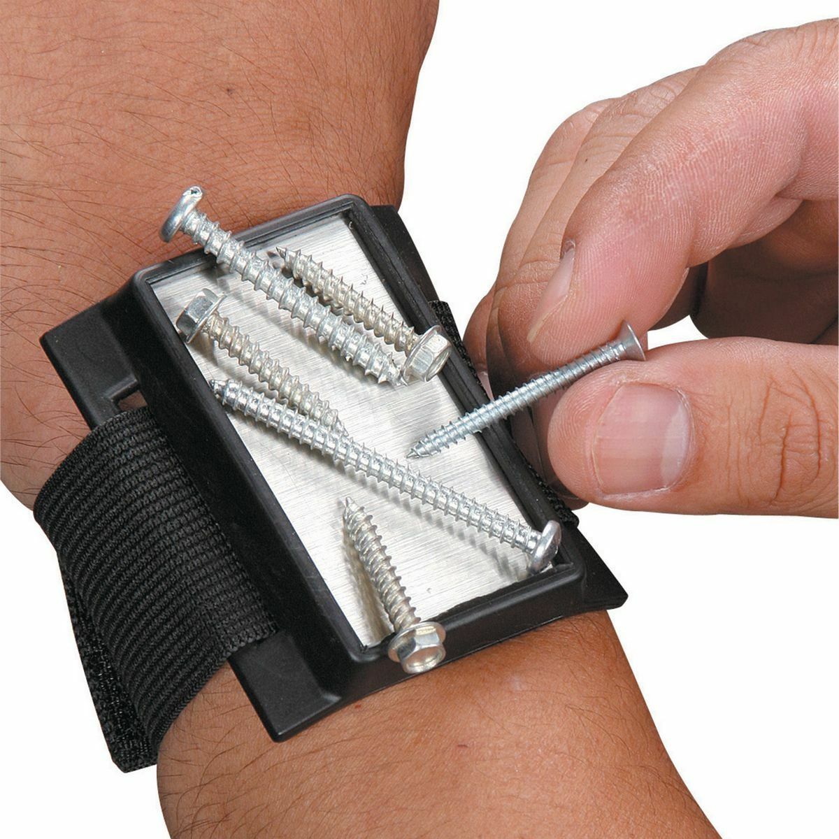 NEW Magnetic Wristband For Holding Screws, Nails, Drill Bits – FREE SHIPPING