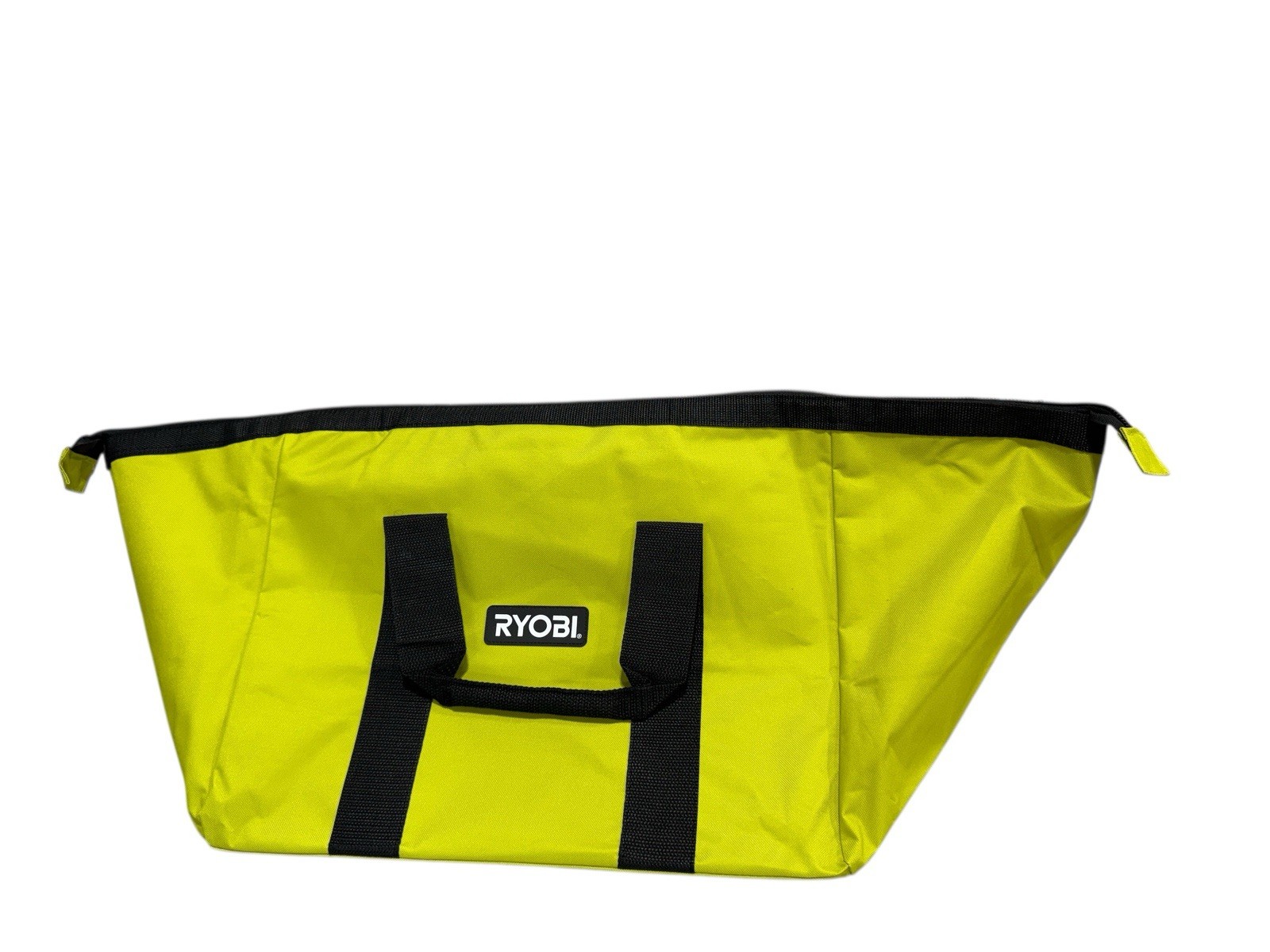 Ryobi Contractors Heavy Duty Canvas Tool Bag Wide Mouth 18X12X14 (OB)