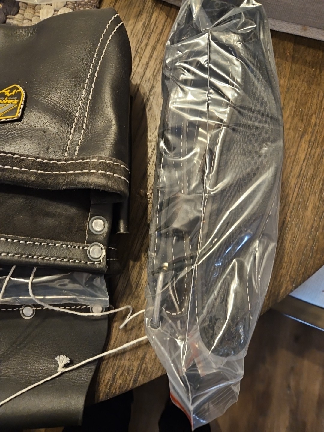 PRO-19 100% GRAIN LEATHER TOOL BELT, TOOL POUCHES RIG CONSTRUCTION New In Bag