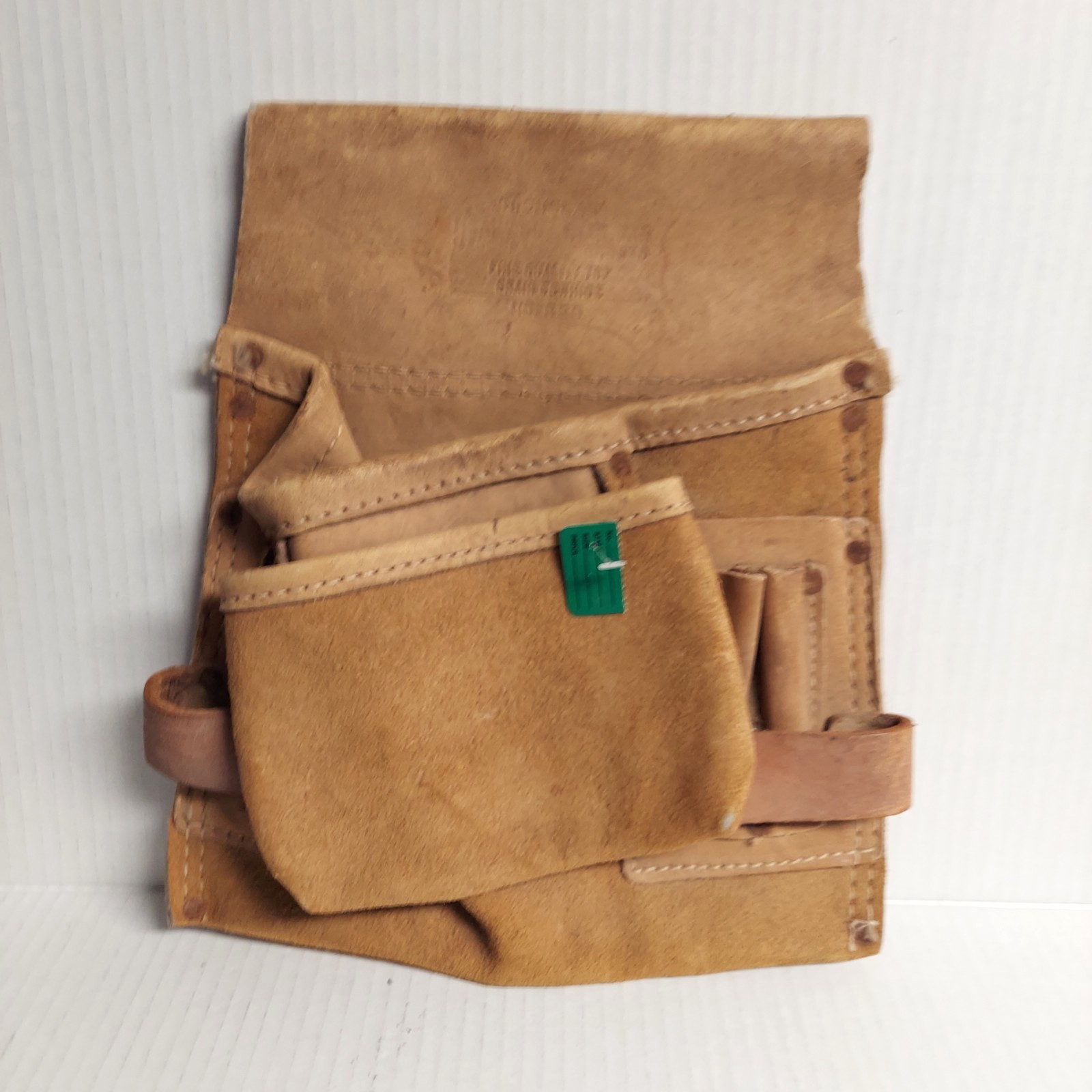 823 8 Pkt.Nicholas Carpenter’s Pouch, Classic Top Grain Cowhide Leather,