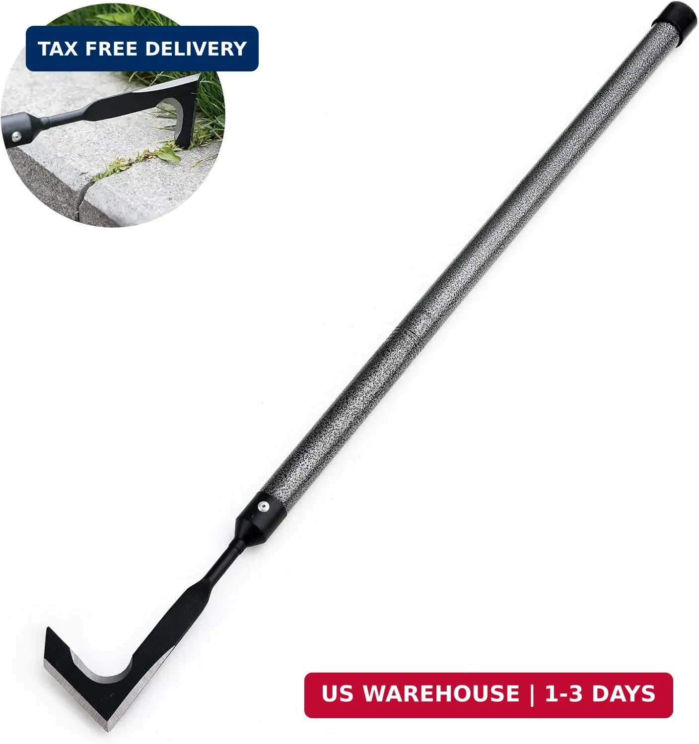 Crack Weeder Puller Tool Long Handle, Adjustable Crevice Weeding Remover Tool 29