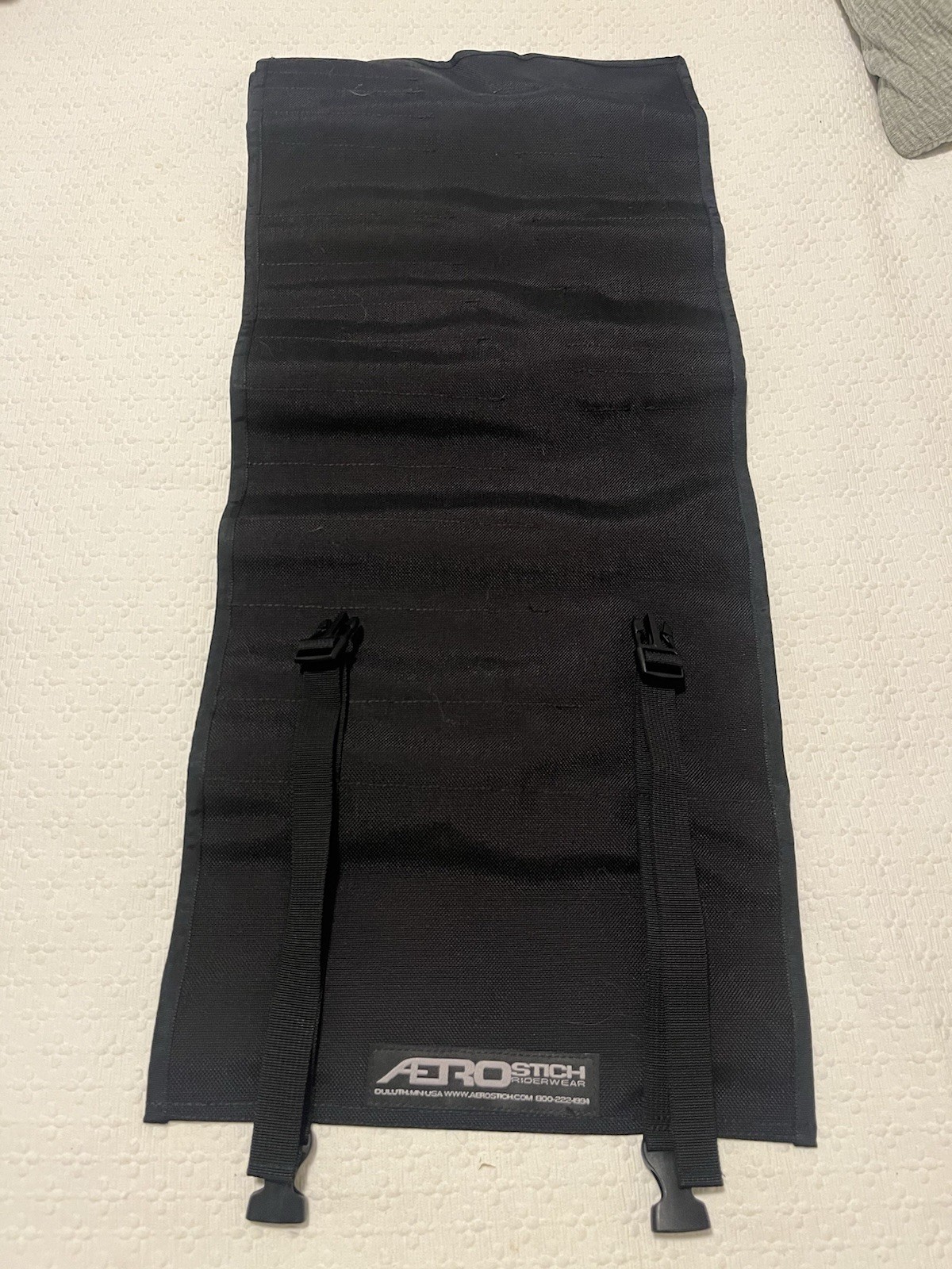 Aerostich Tool Roll Black Heavy Duty Nylon Made In USA New