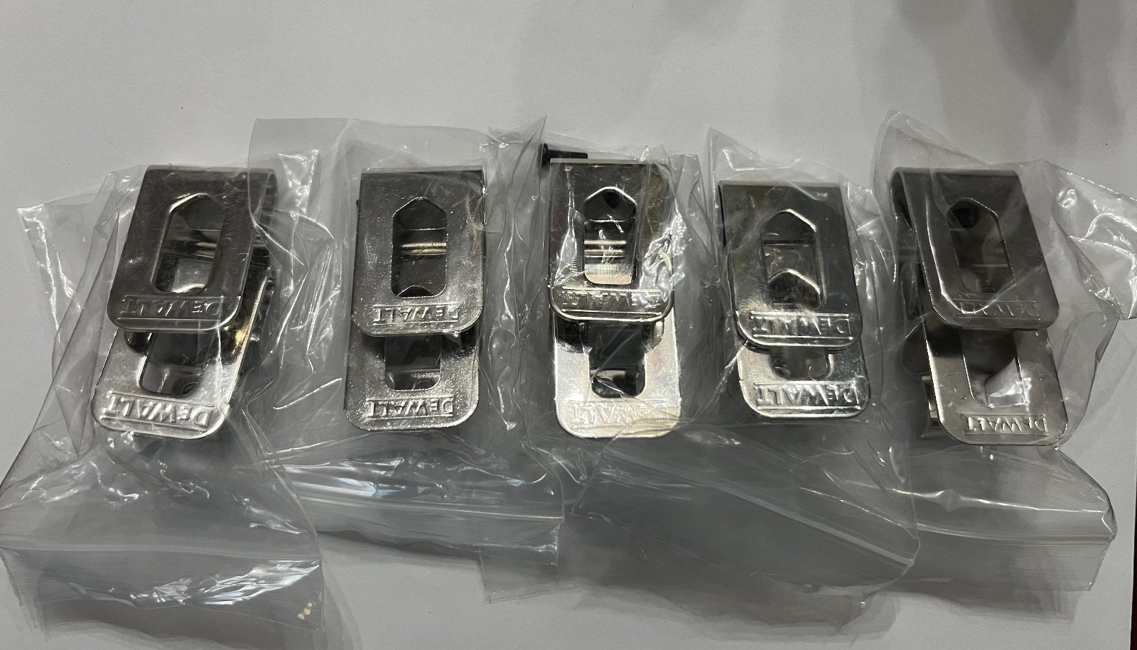 10 New Dewalt OEM N268241 20V Belt Clips Hooks for Nearly all 20V Dewalt Tools