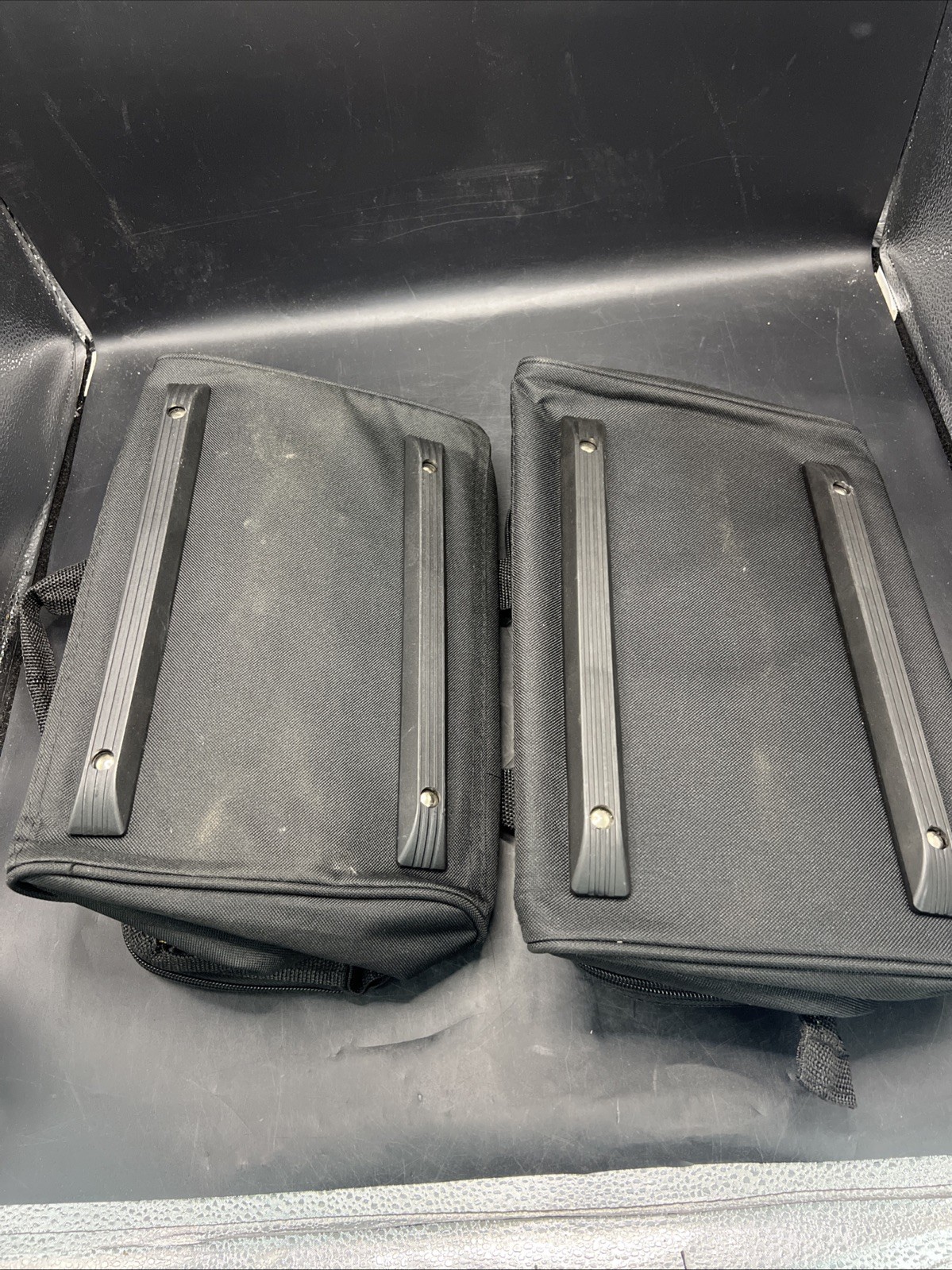(2) DeWalt 13″ x 9″ x 10″ Heavy Duty Nylon Tool Bag with Skids N822152