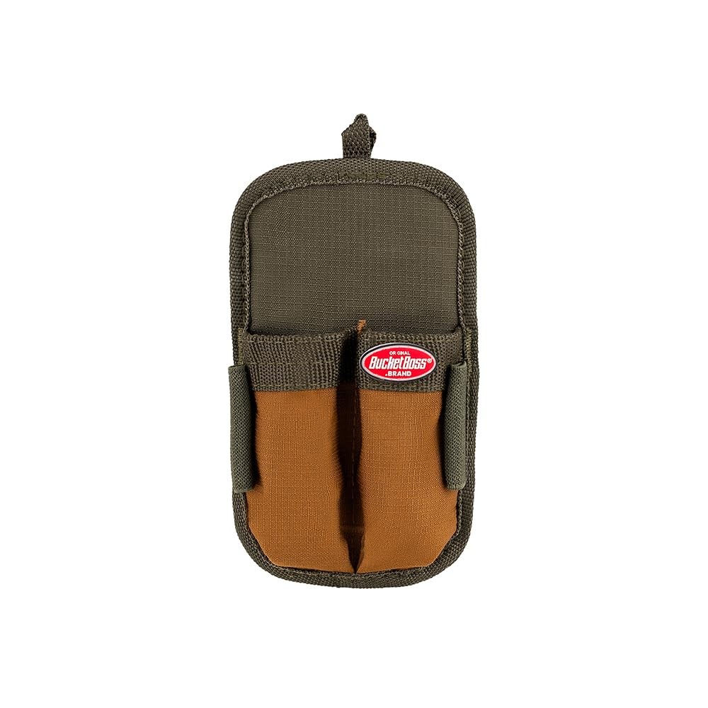 Bucket Boss – Double-Barrel Sheath, Pouches – Original (Pack of 1), Green