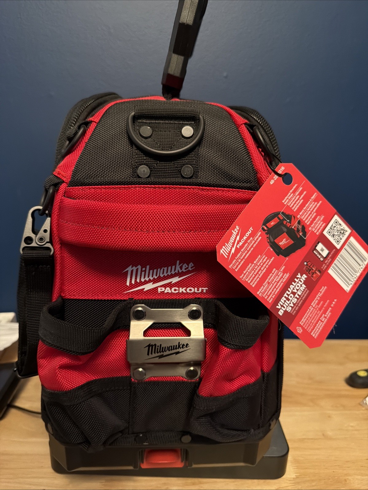 NEW UNUSED Milwaukee Tool 48-22-8316 Packout 15″ Structured Tool Bag FREE SHIP