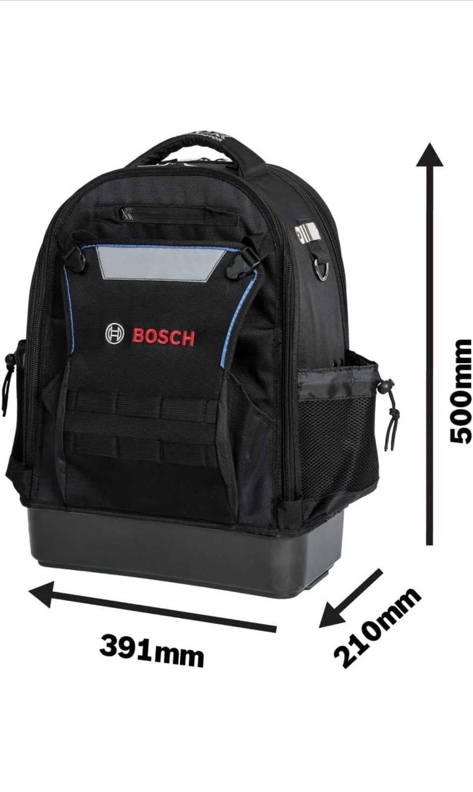 Bosch L-BOXX Contractor Tool Backpack Black Max Load 20kg