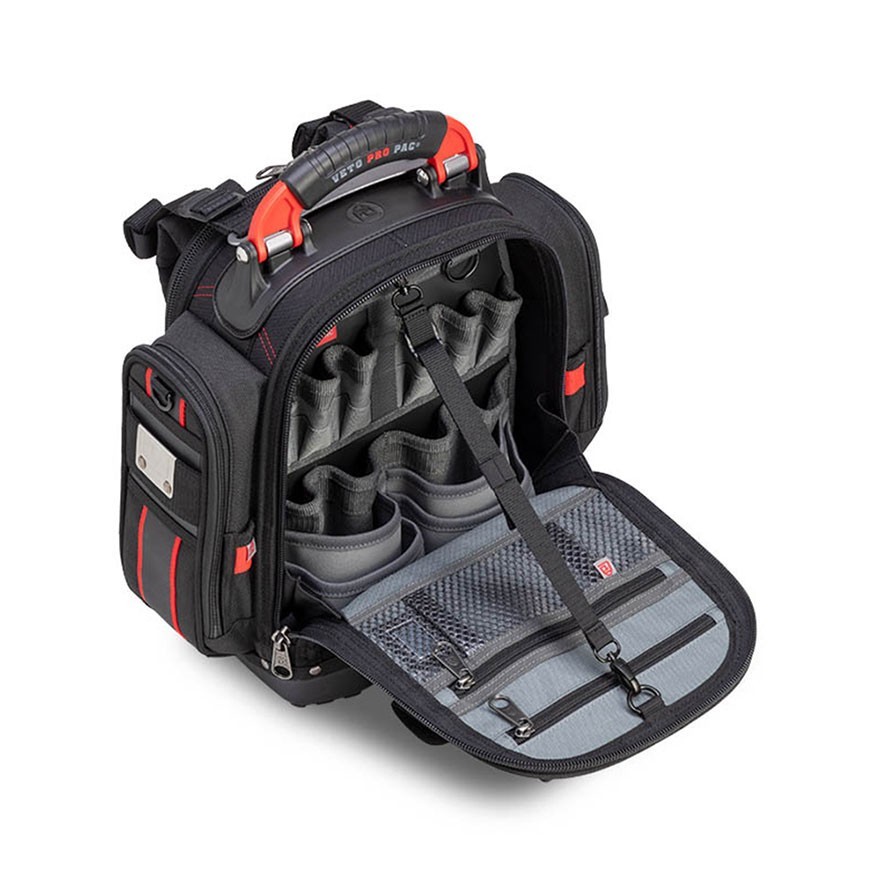 Veto Pro Pac Tech Pac MCP Infrared Tool Backpack V-SWAP Red Black