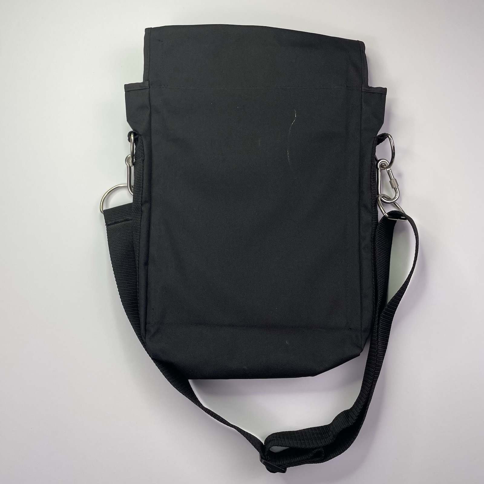 Snap On Tool Bag Pouch Carabiners Adjustable Strap Black