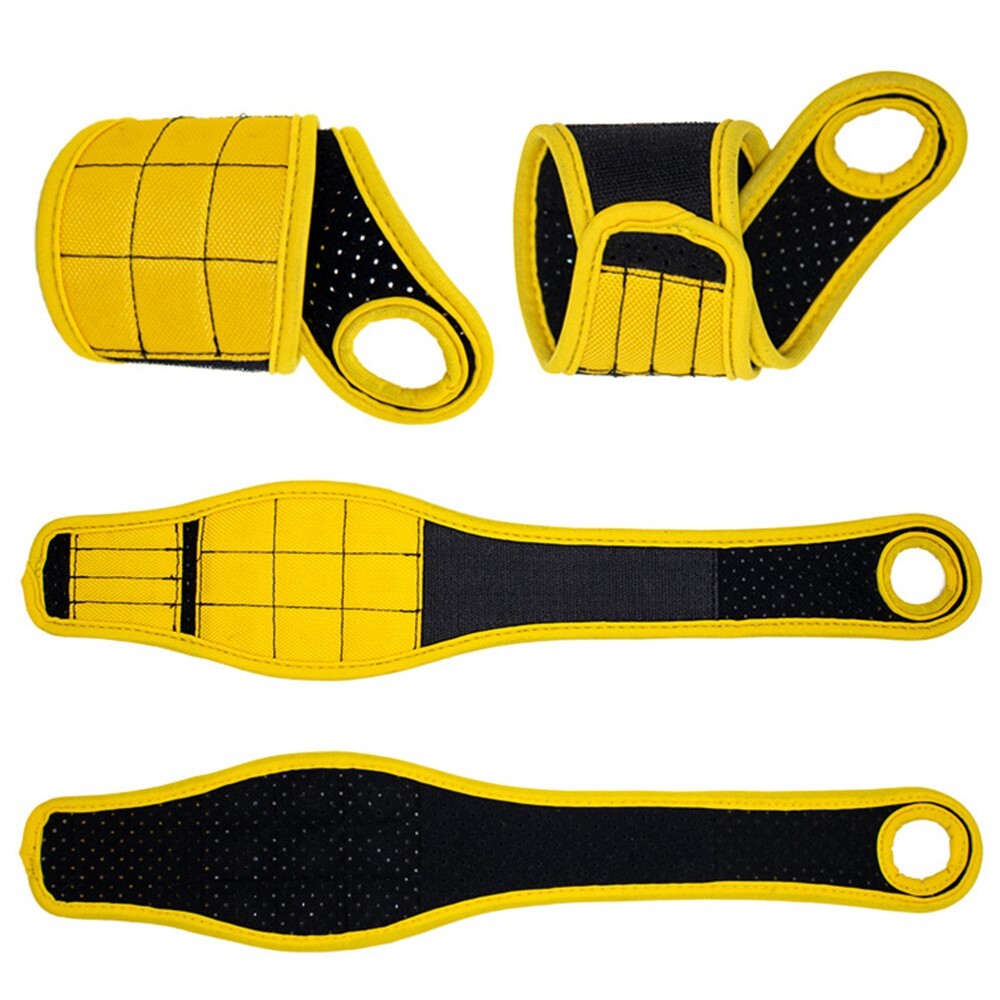 Advanced User Friendly Easy to Use Thumb-Wrapped Magnetic Tool Storage Wristband