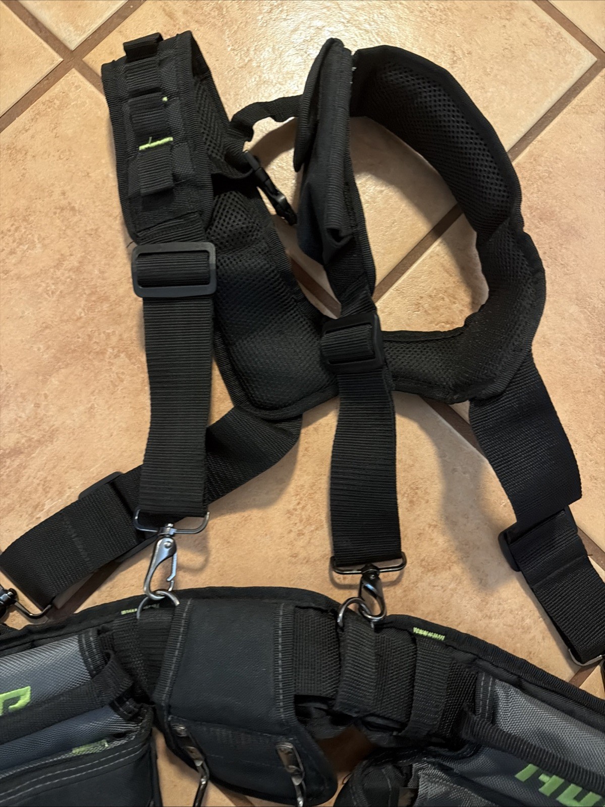 AWP Tool Belt Tool Rig, Durable Premium Utility Belt Organizer for Men & Women,