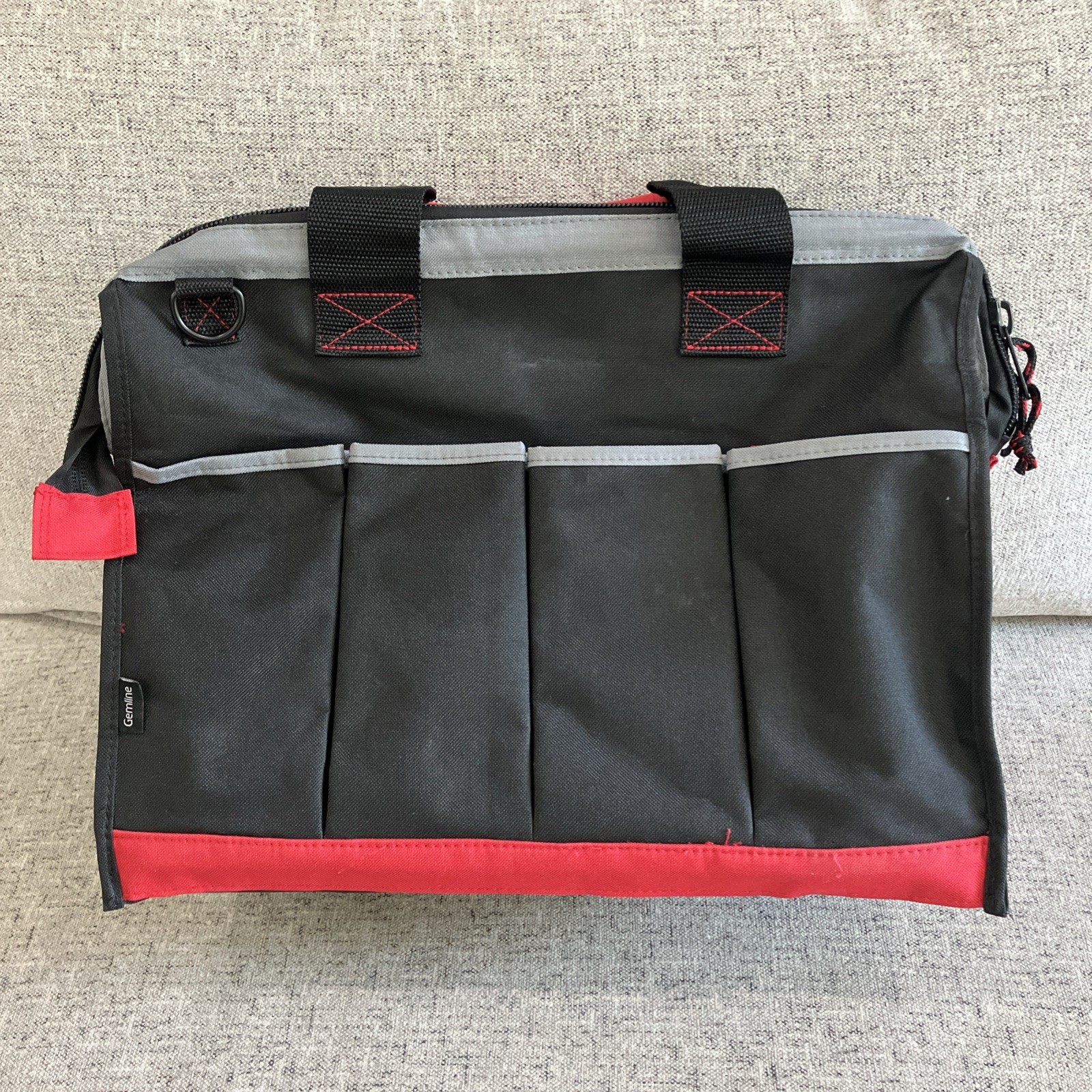 Gemline 3873 Tool Bag Heavy Duty 7W x 16L x 12 Tall Including Shoulder Strap