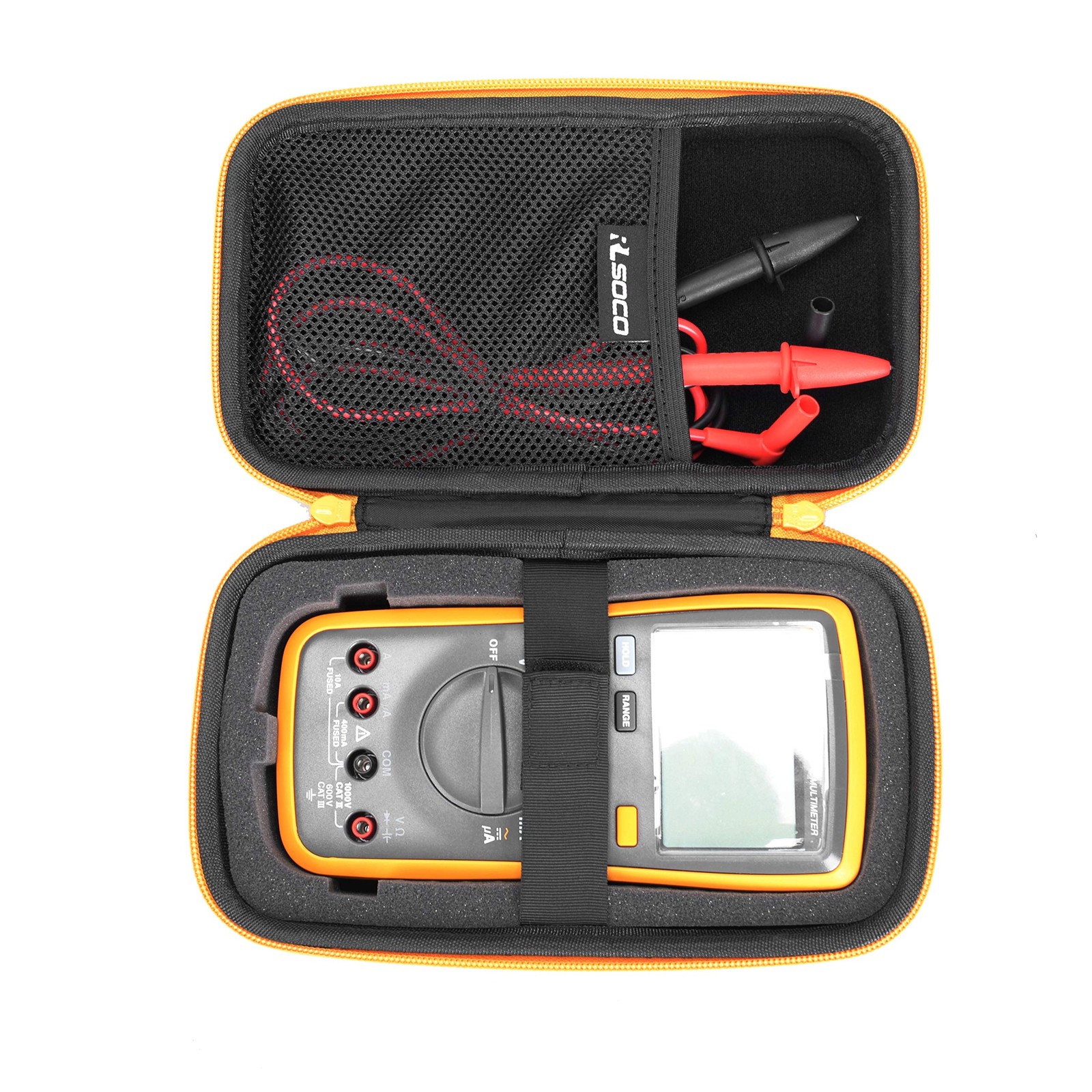 Carrying Case for Fluke 15B+/17B+/117/107/115/116/101/179/106/113/177/114/178…