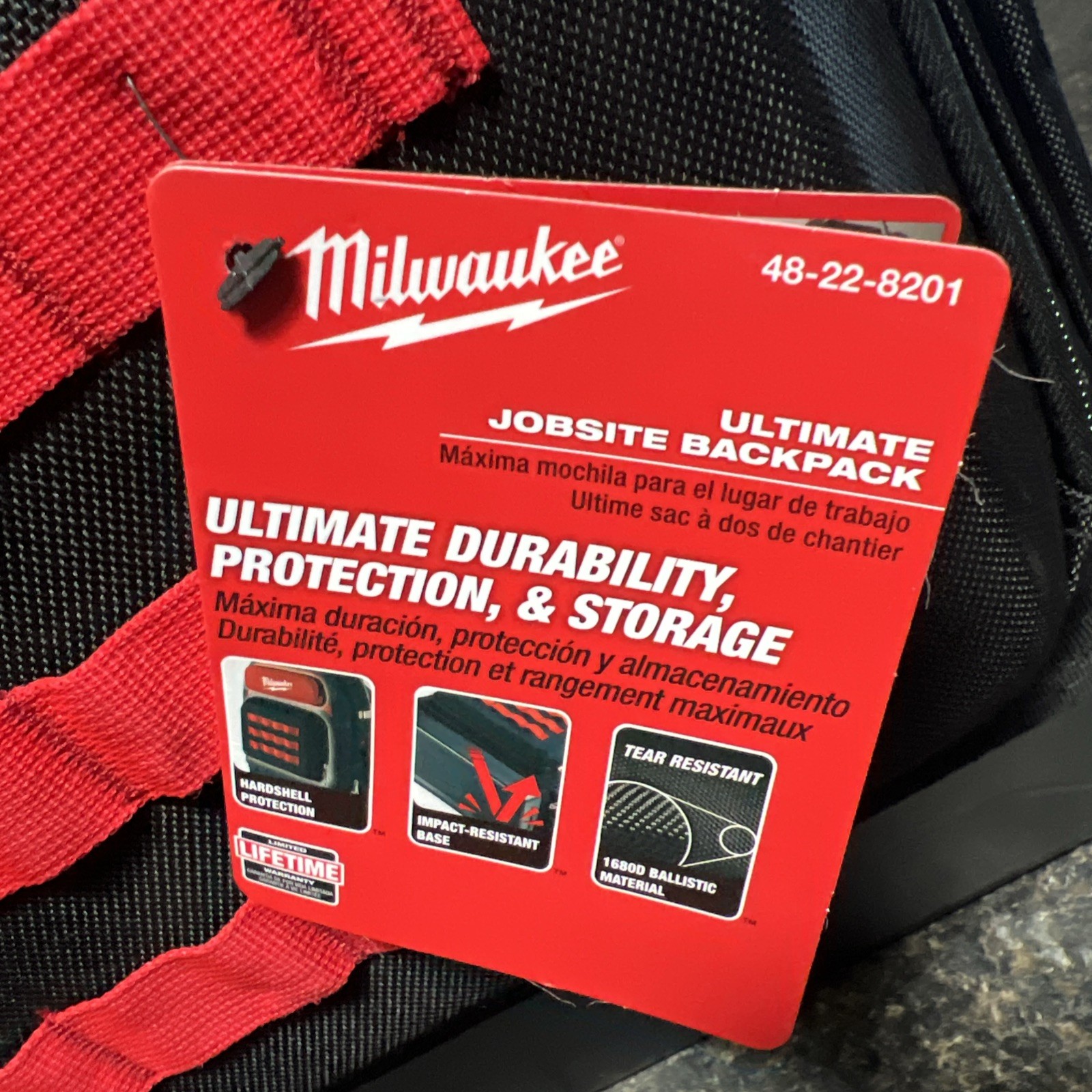 Milwaukee 48-22-8201 Ultimate Jobsite Backpack