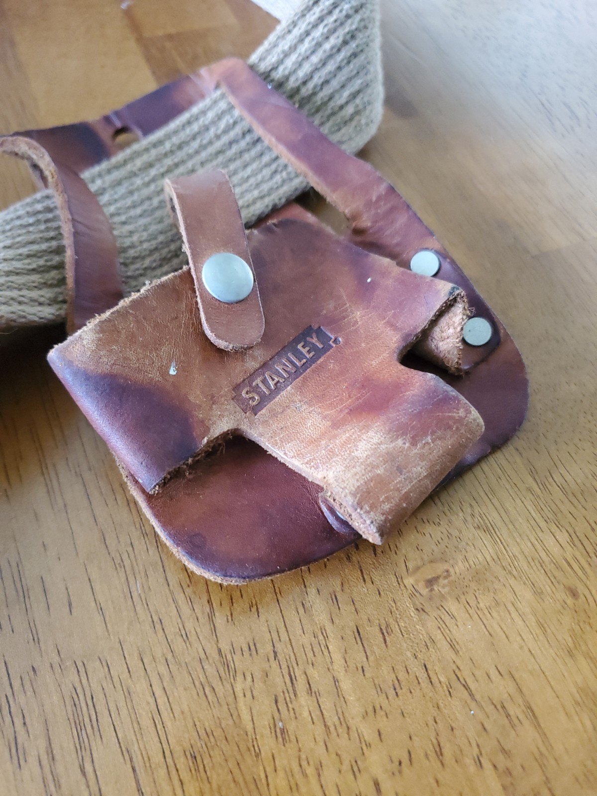 Nicholas Tool Belt Pouch No. 700 Leather Top Grain Cowhide Carpenter USA