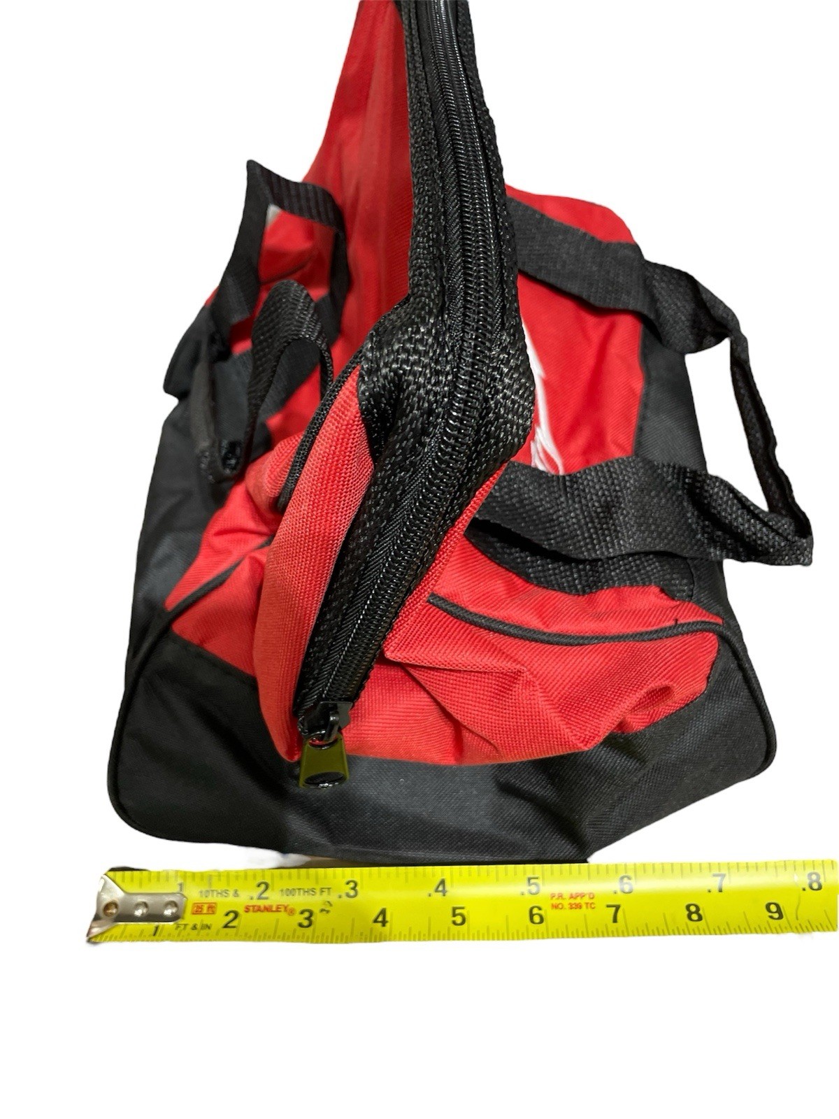 Milwaukee Portable Tool Box Small Red and Black Durable Water Resistant Bag