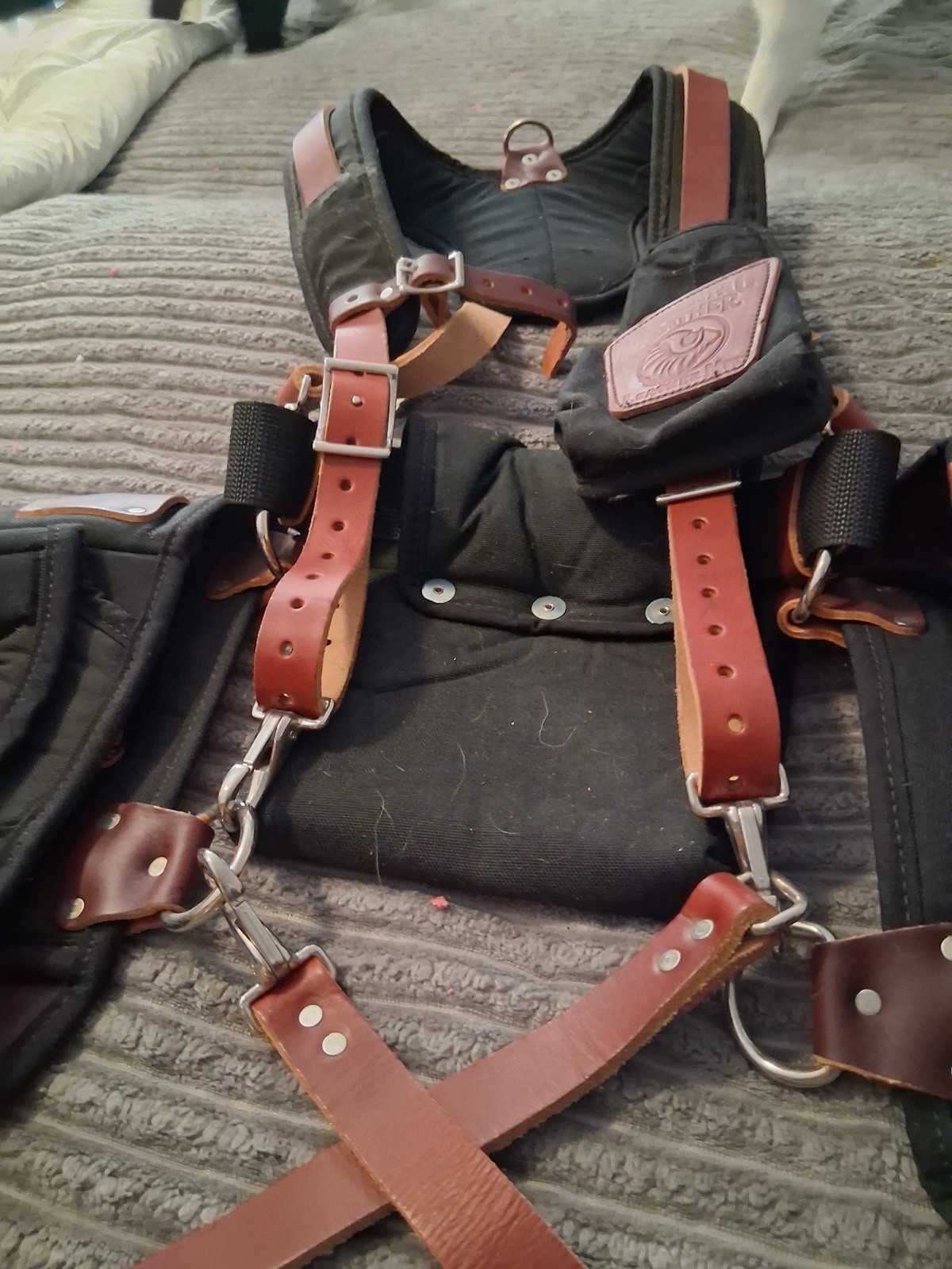 Occidental Leather Tool Belt, Pro Set With Stronghold Suspenders