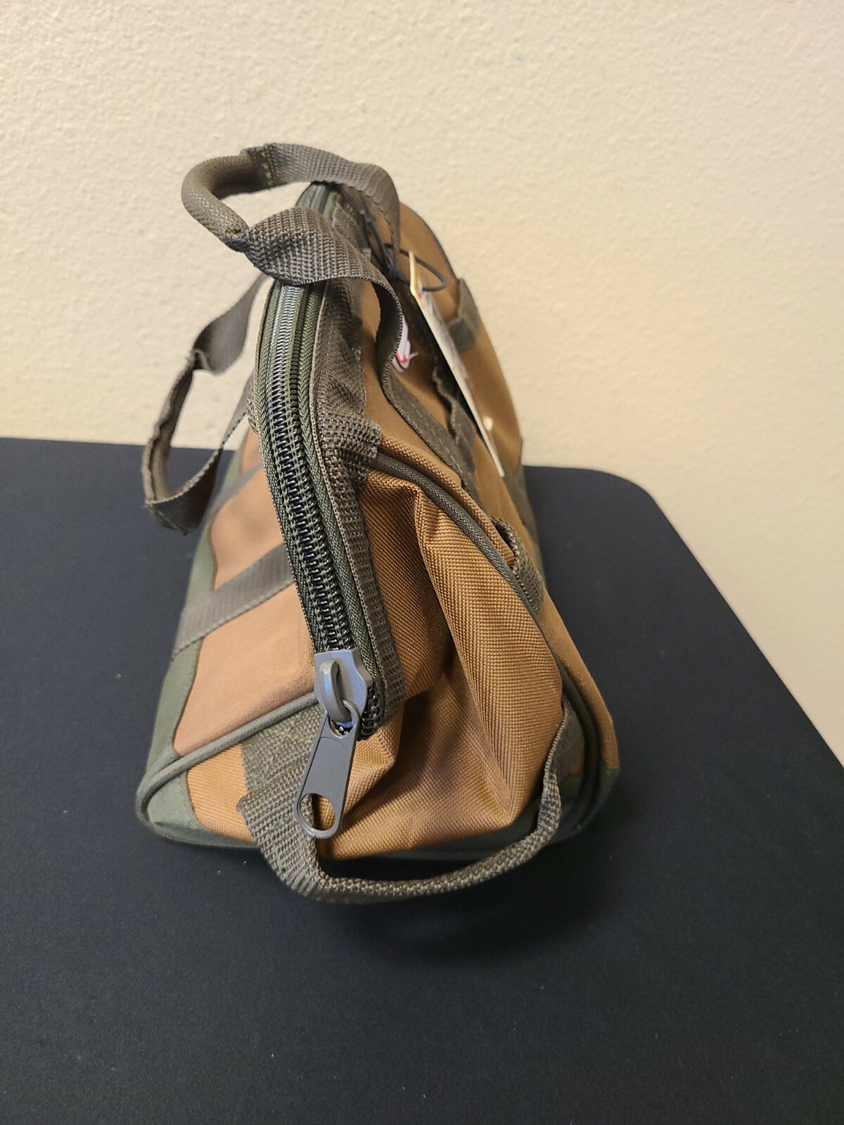 Pullr 60028 12″ Green & Brown Gatemout Tool Bag NWT